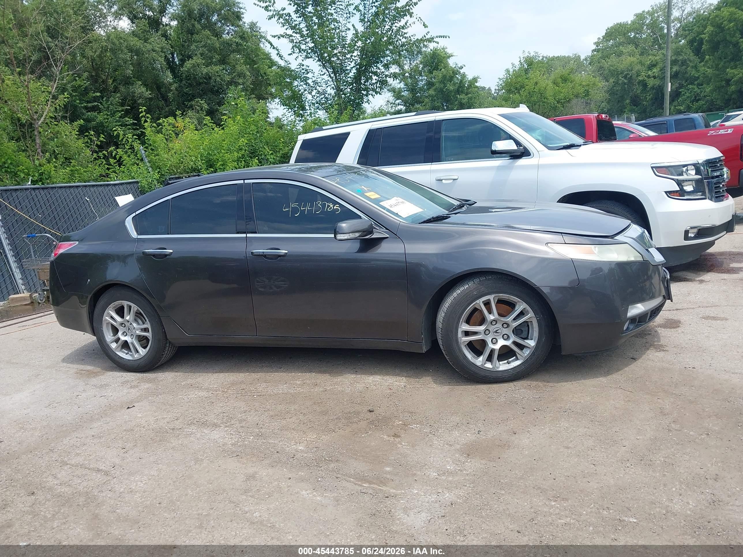 2011 Acura Tl 3.5 Серый vin: 19UUA8F52BA005473