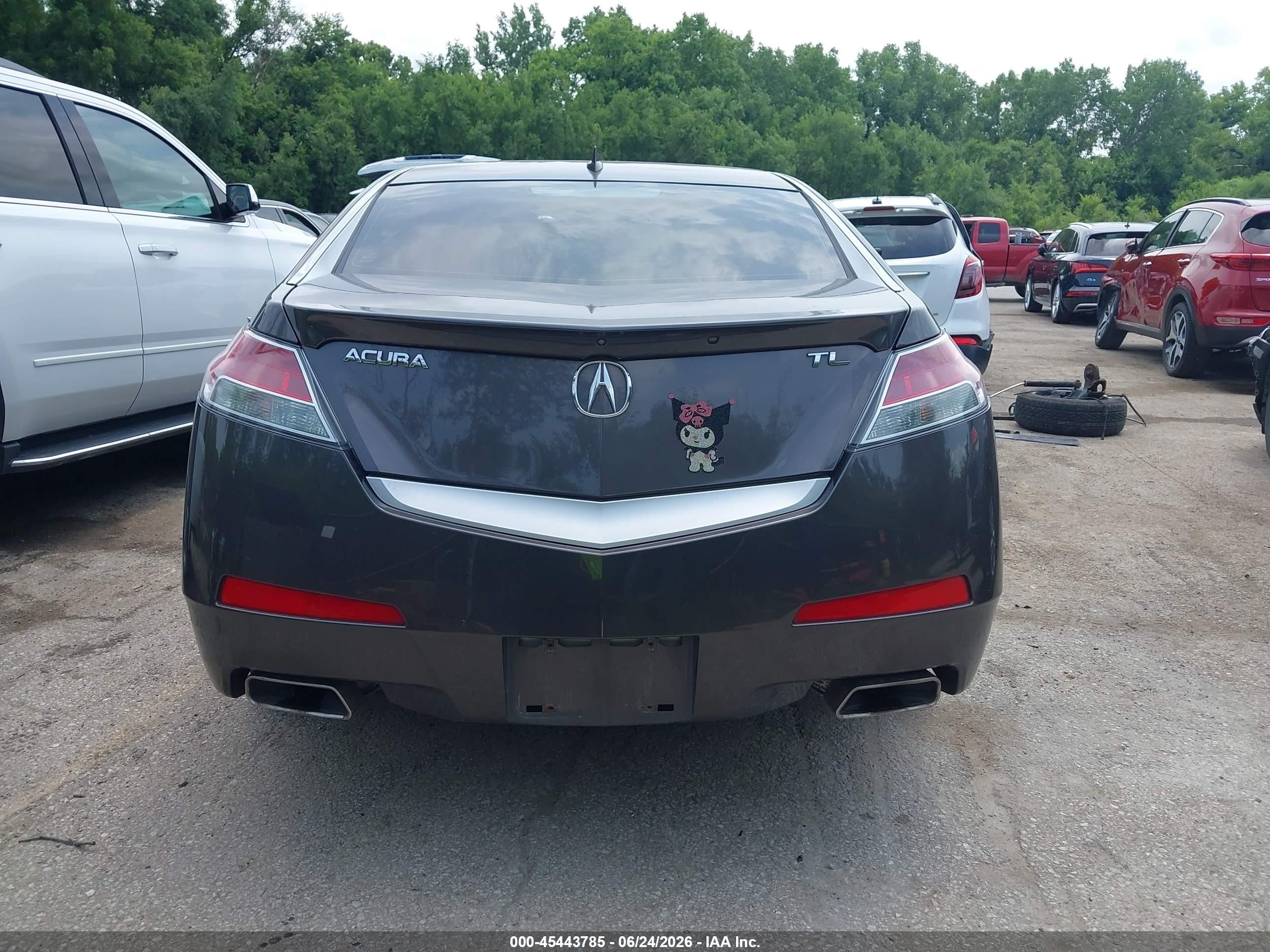 2011 Acura Tl 3.5 Серый vin: 19UUA8F52BA005473