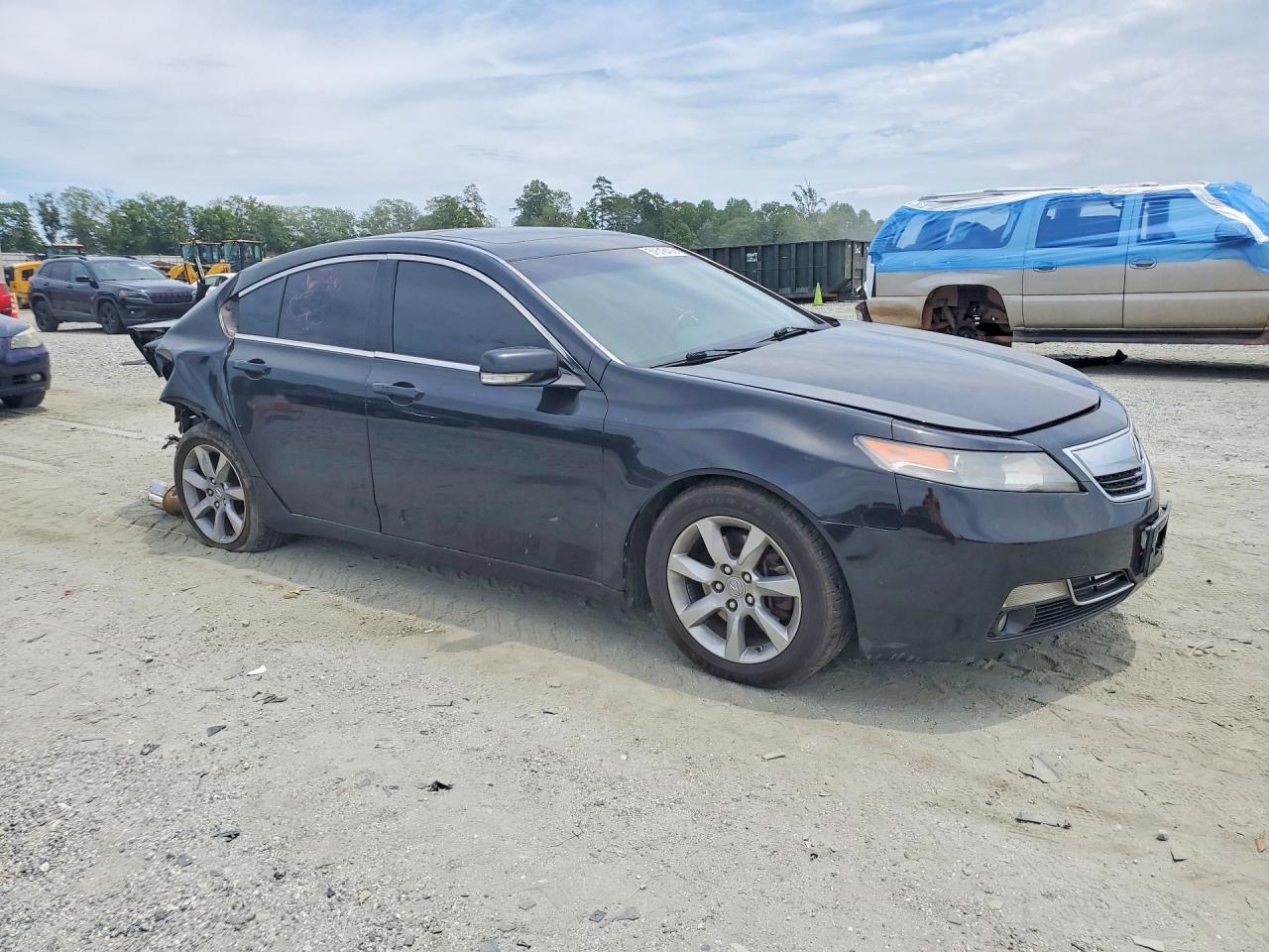 2012 Acura Tl Black vin: 19UUA8F52CA000243