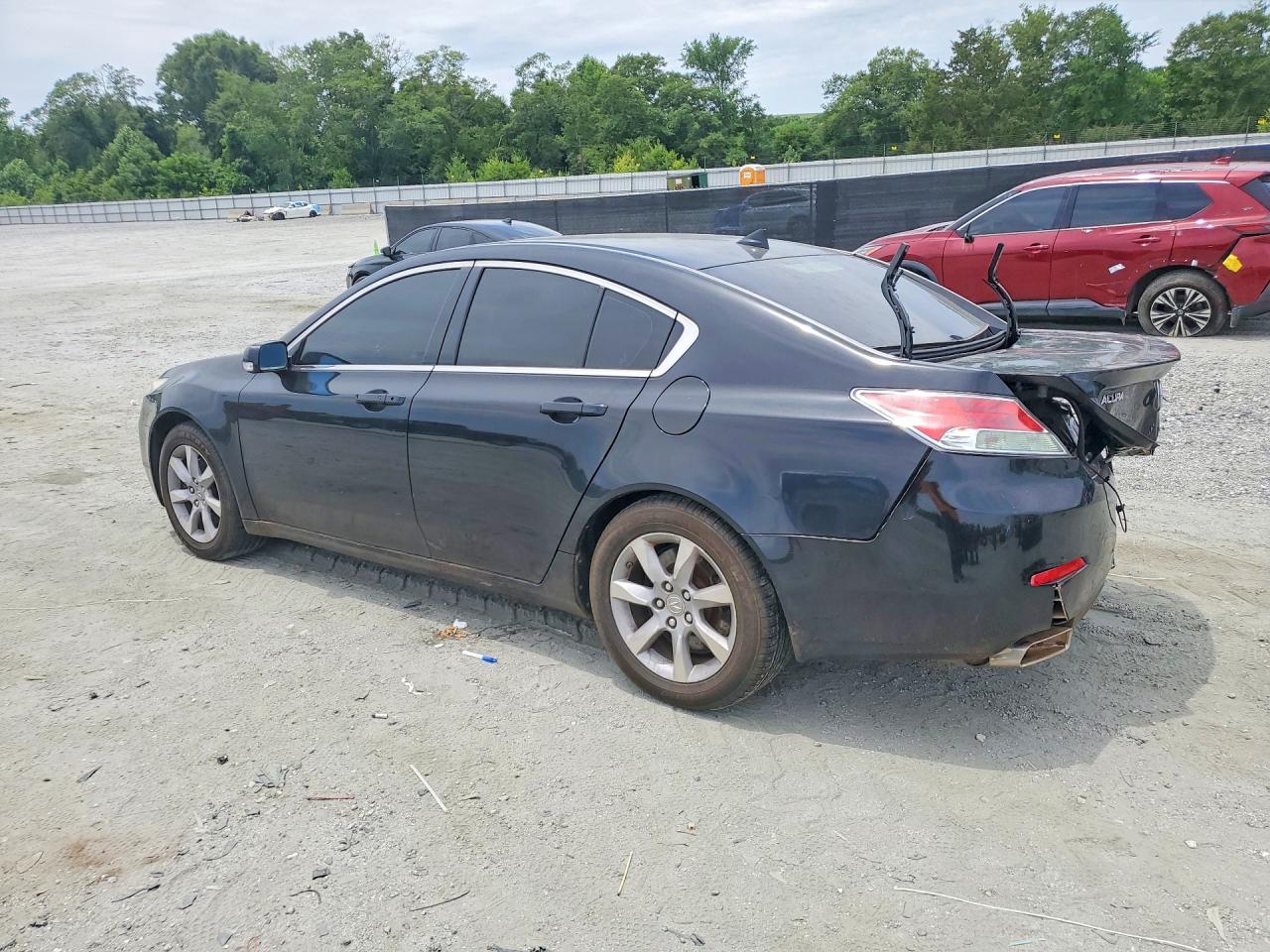 2012 Acura Tl Black vin: 19UUA8F52CA000243