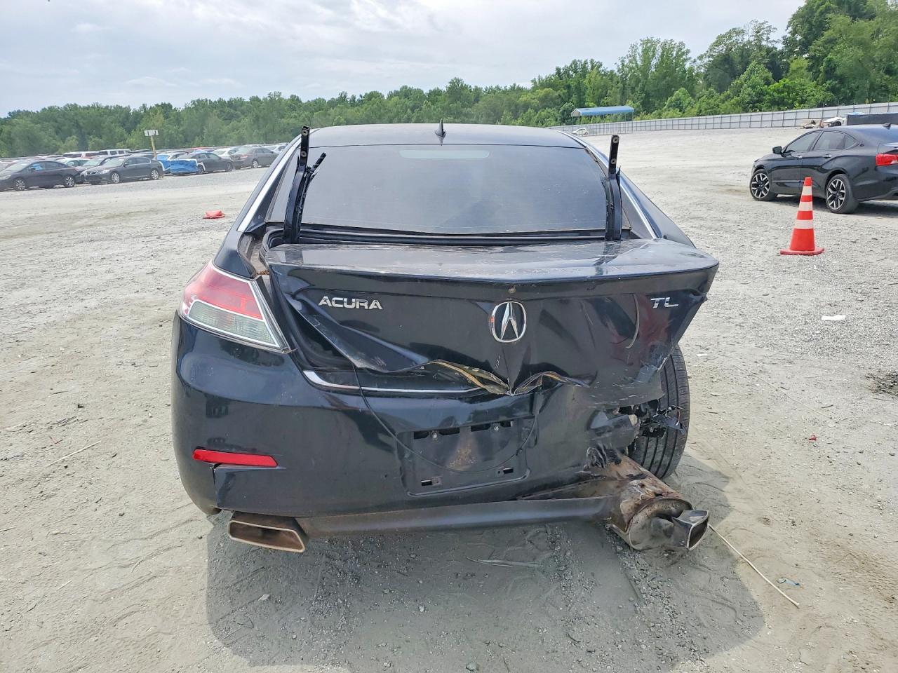 2012 Acura Tl Black vin: 19UUA8F52CA000243