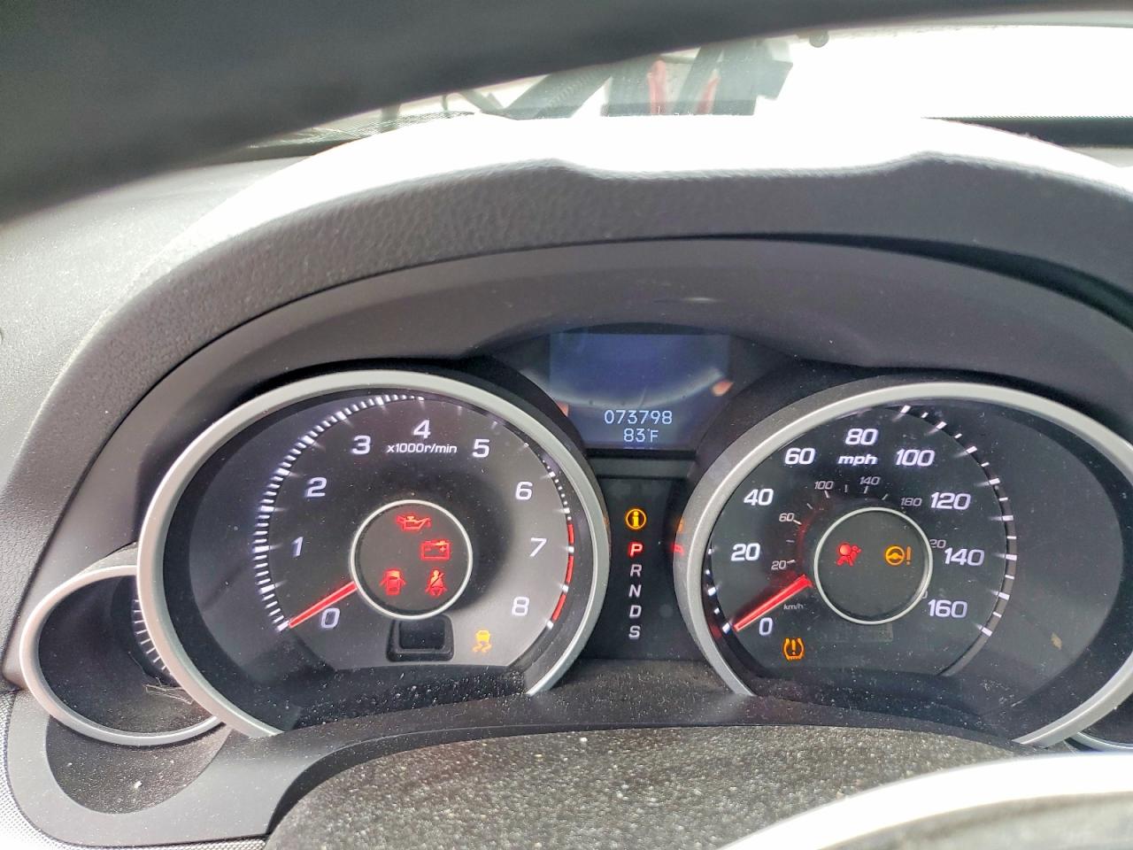 2012 Acura Tl Charcoal vin: 19UUA8F52CA014675