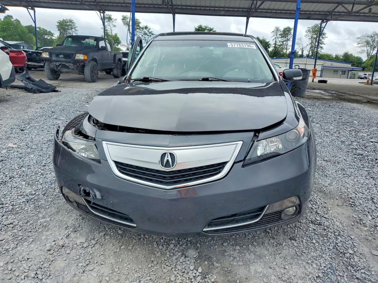 2012 Acura Tl Charcoal vin: 19UUA8F52CA014675