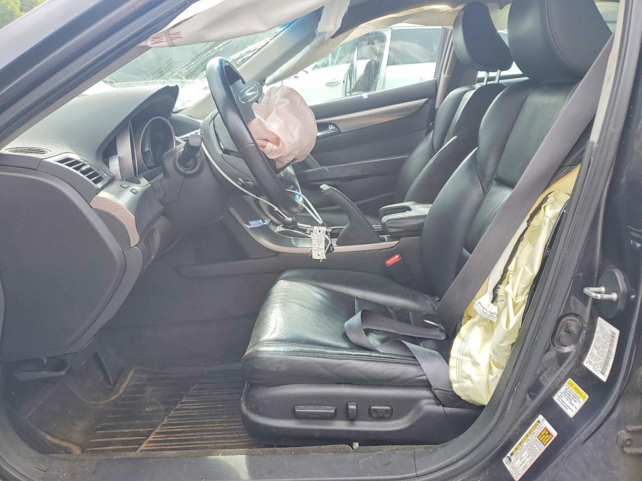 2012 Acura Tl Charcoal vin: 19UUA8F52CA014675