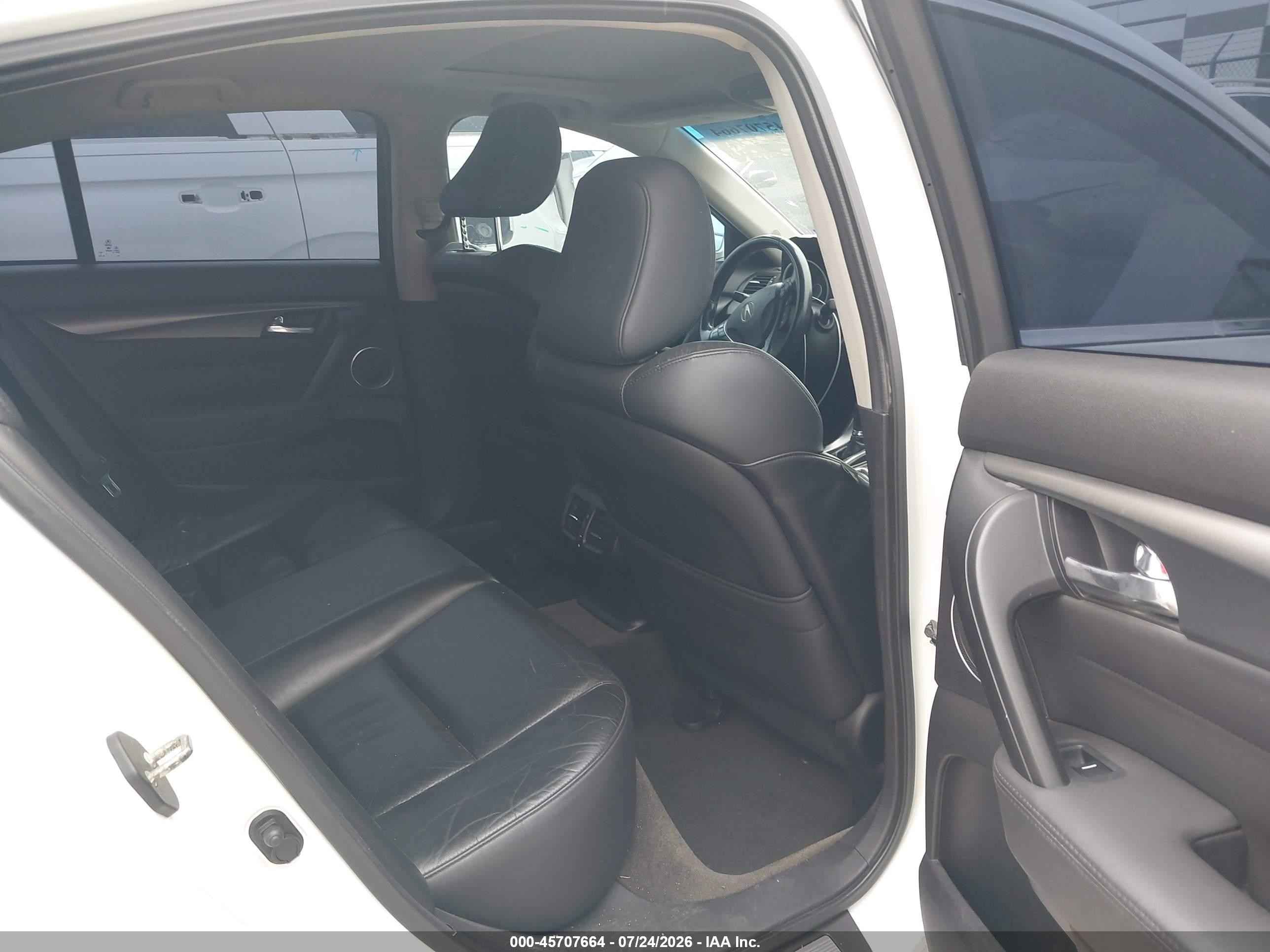 2012 Acura Tl 3.5 White vin: 19UUA8F52CA018869