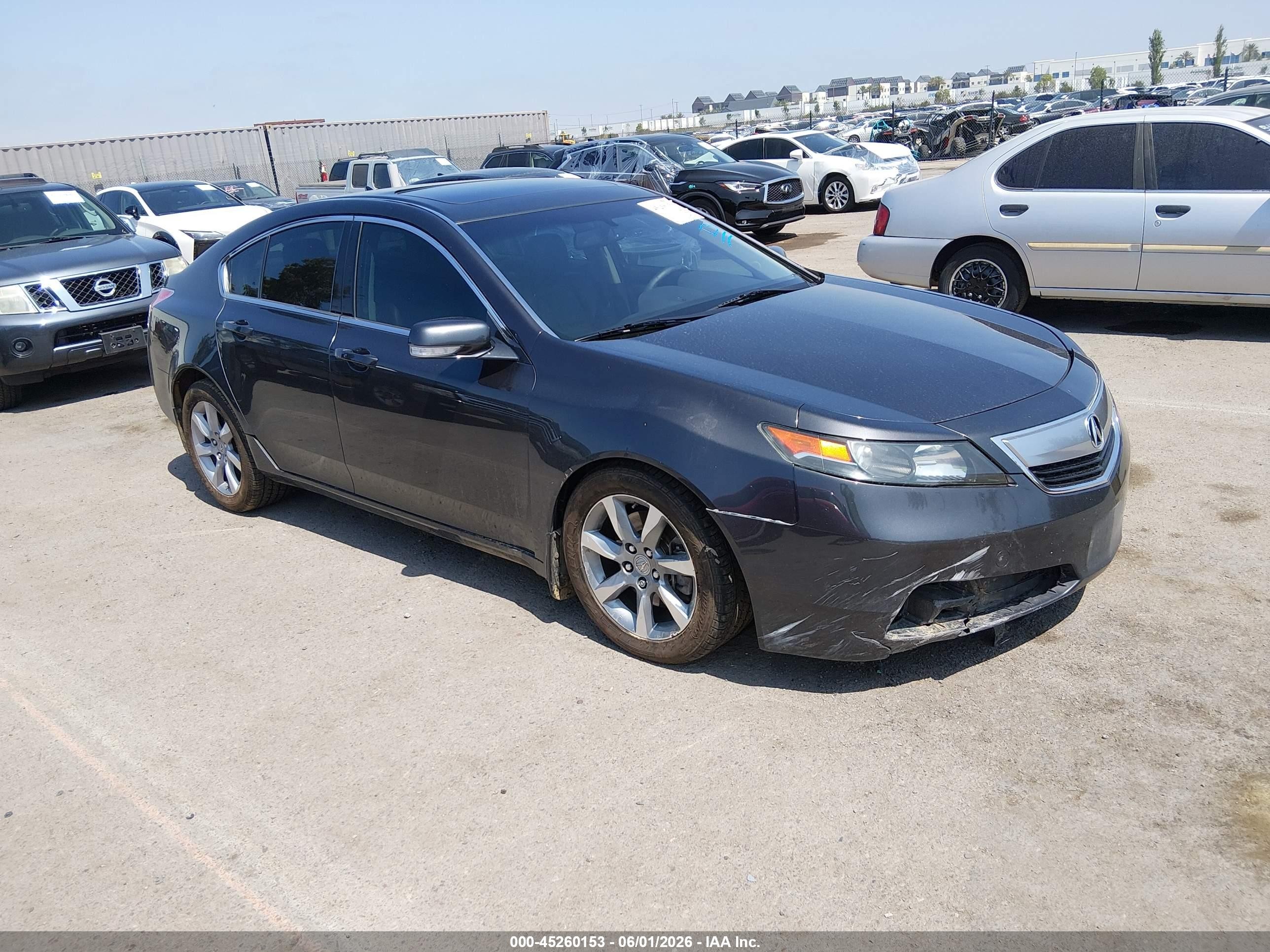 2012 Acura Tl 3.5 Black vin: 19UUA8F52CA021402