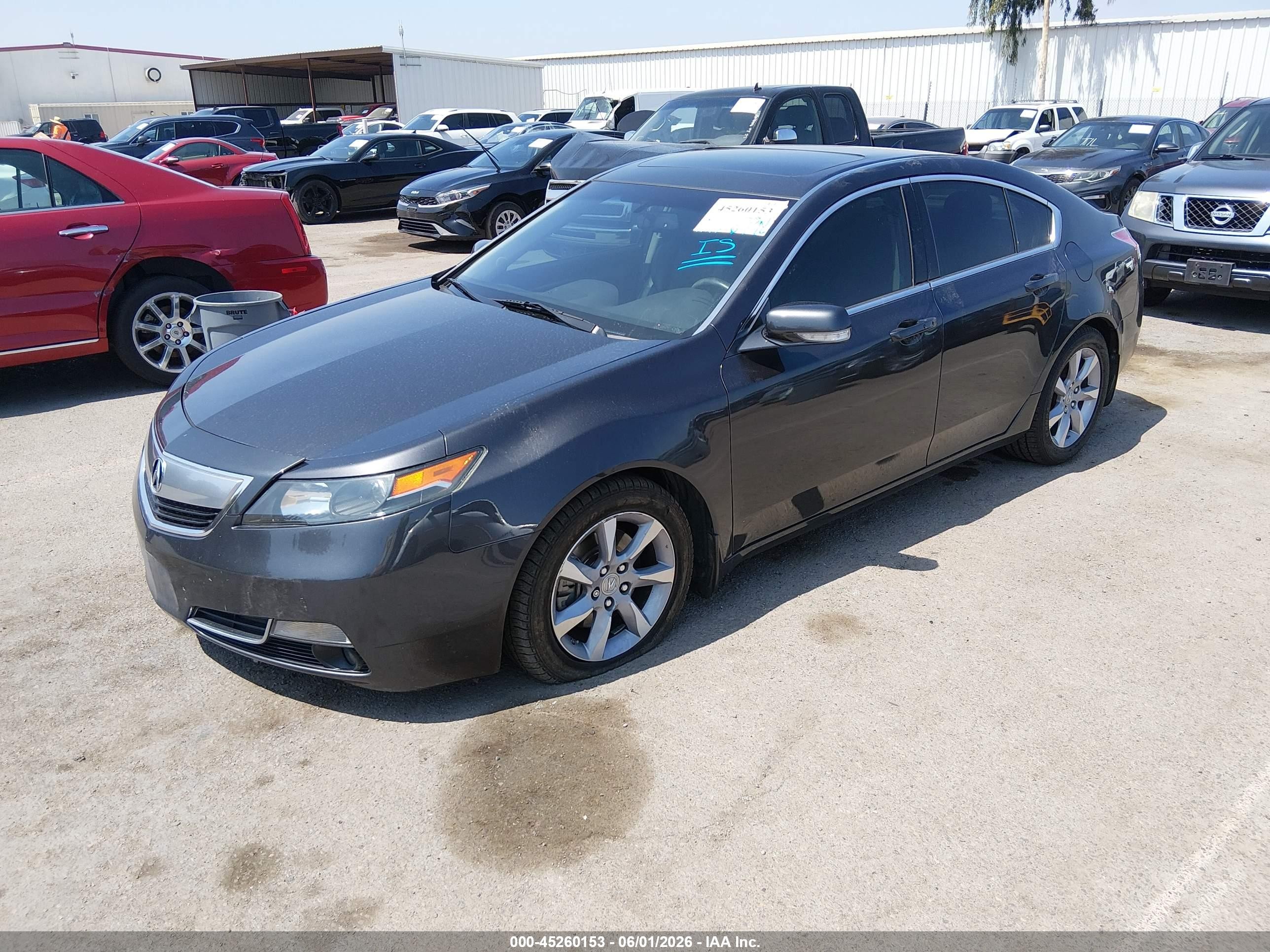 2012 Acura Tl 3.5 Black vin: 19UUA8F52CA021402