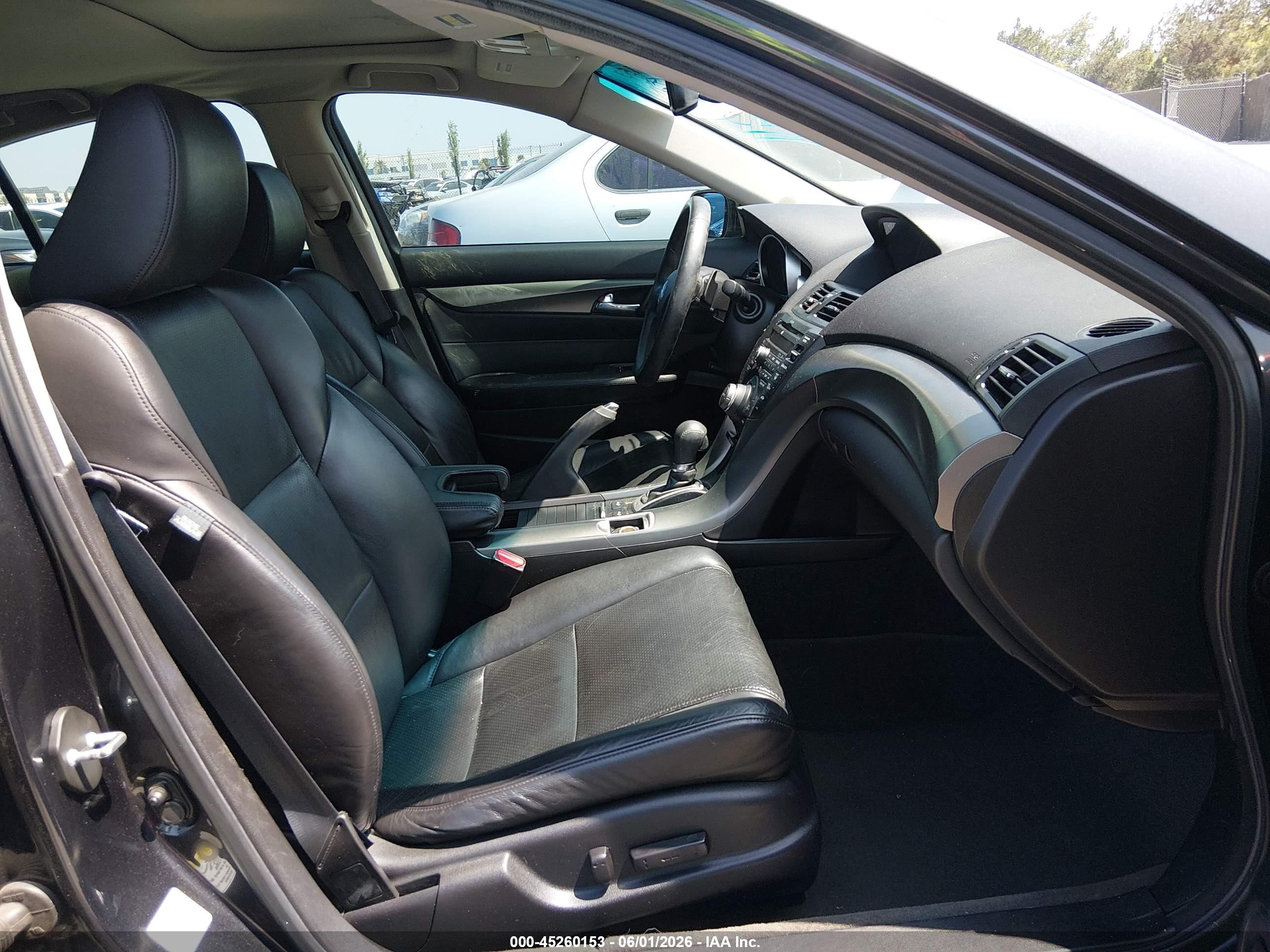 2012 Acura Tl 3.5 Black vin: 19UUA8F52CA021402