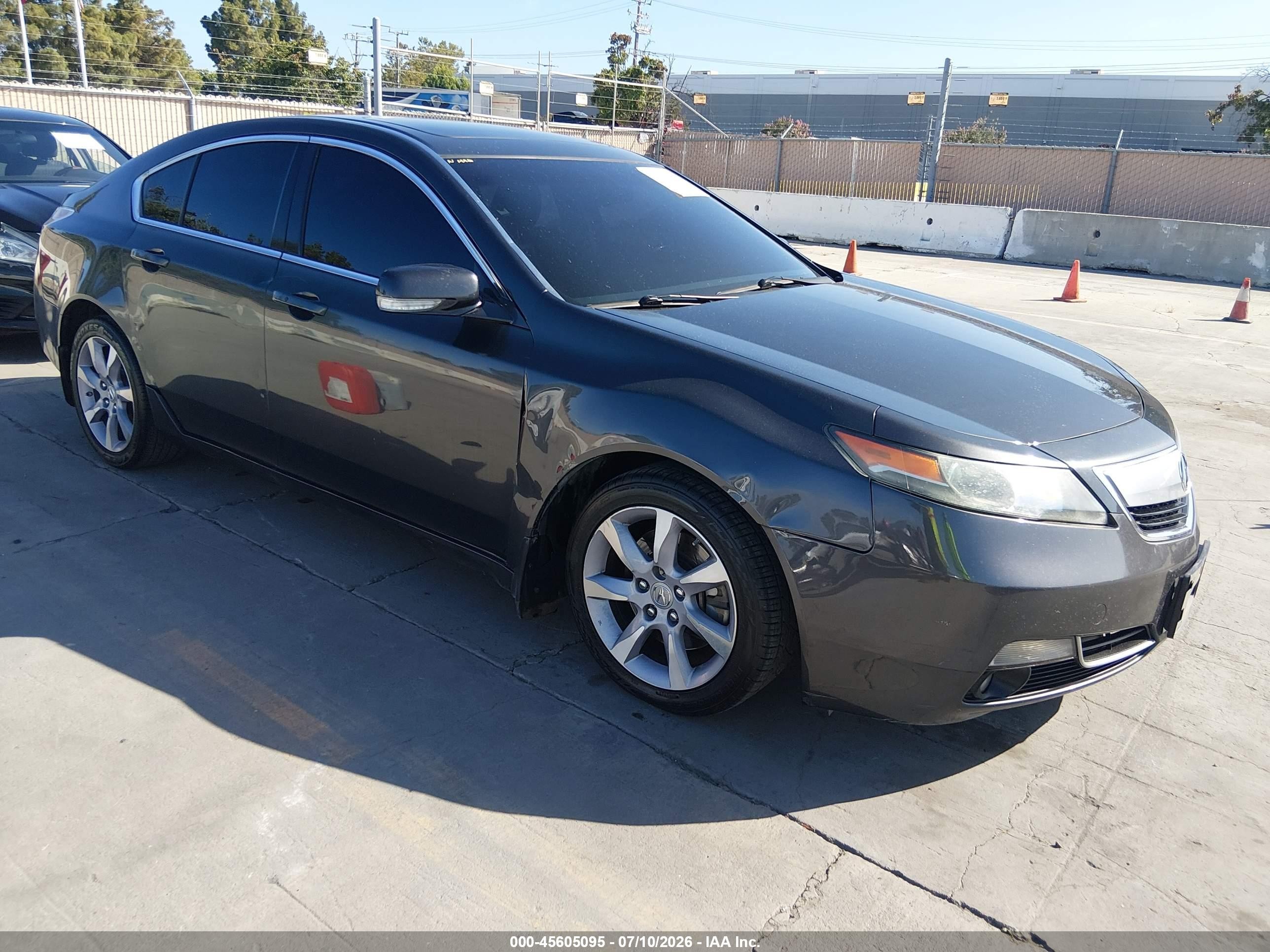 2012 Acura Tl 3.5 Черный vin: 19UUA8F52CA023960