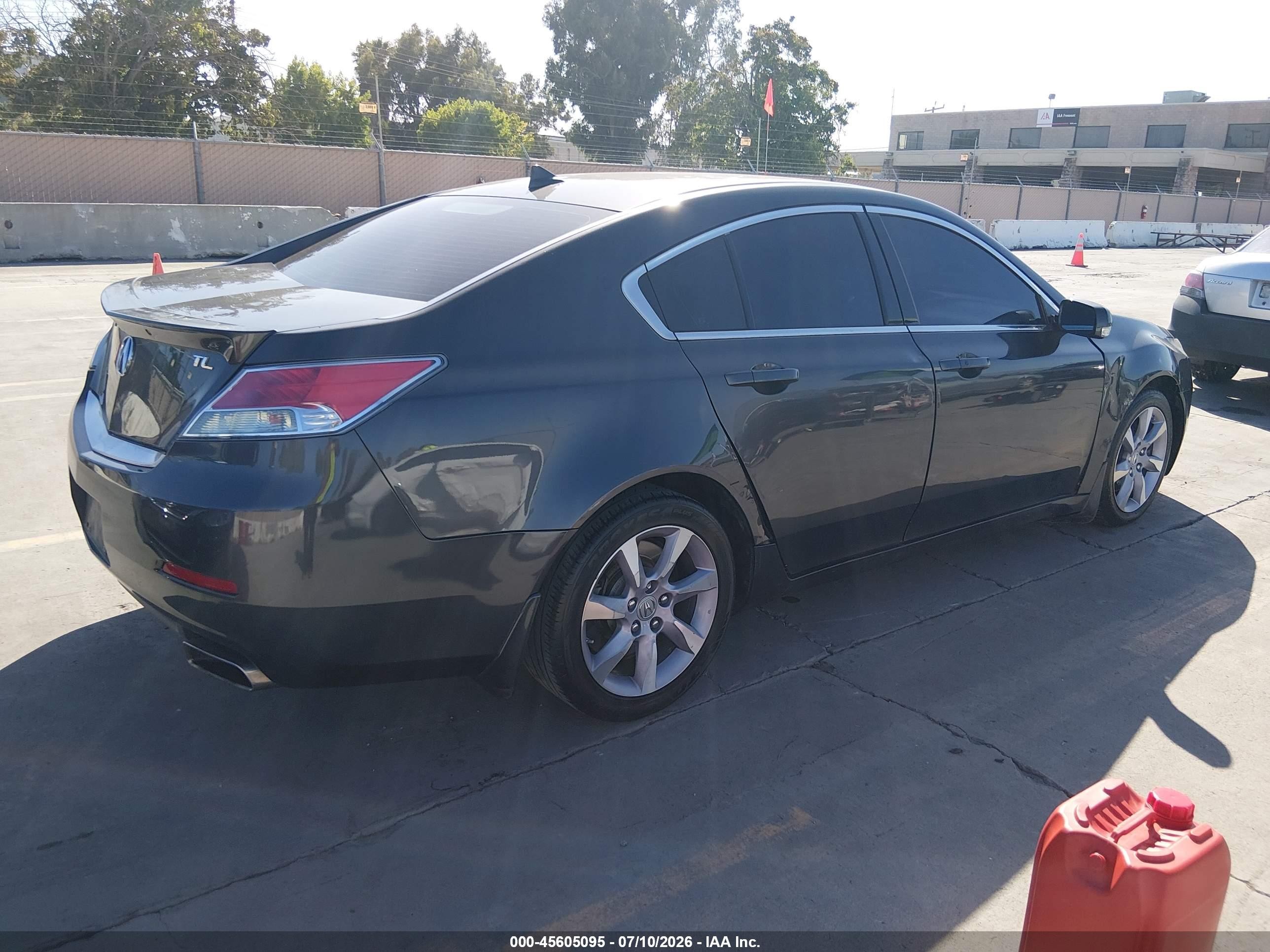 2012 Acura Tl 3.5 Черный vin: 19UUA8F52CA023960