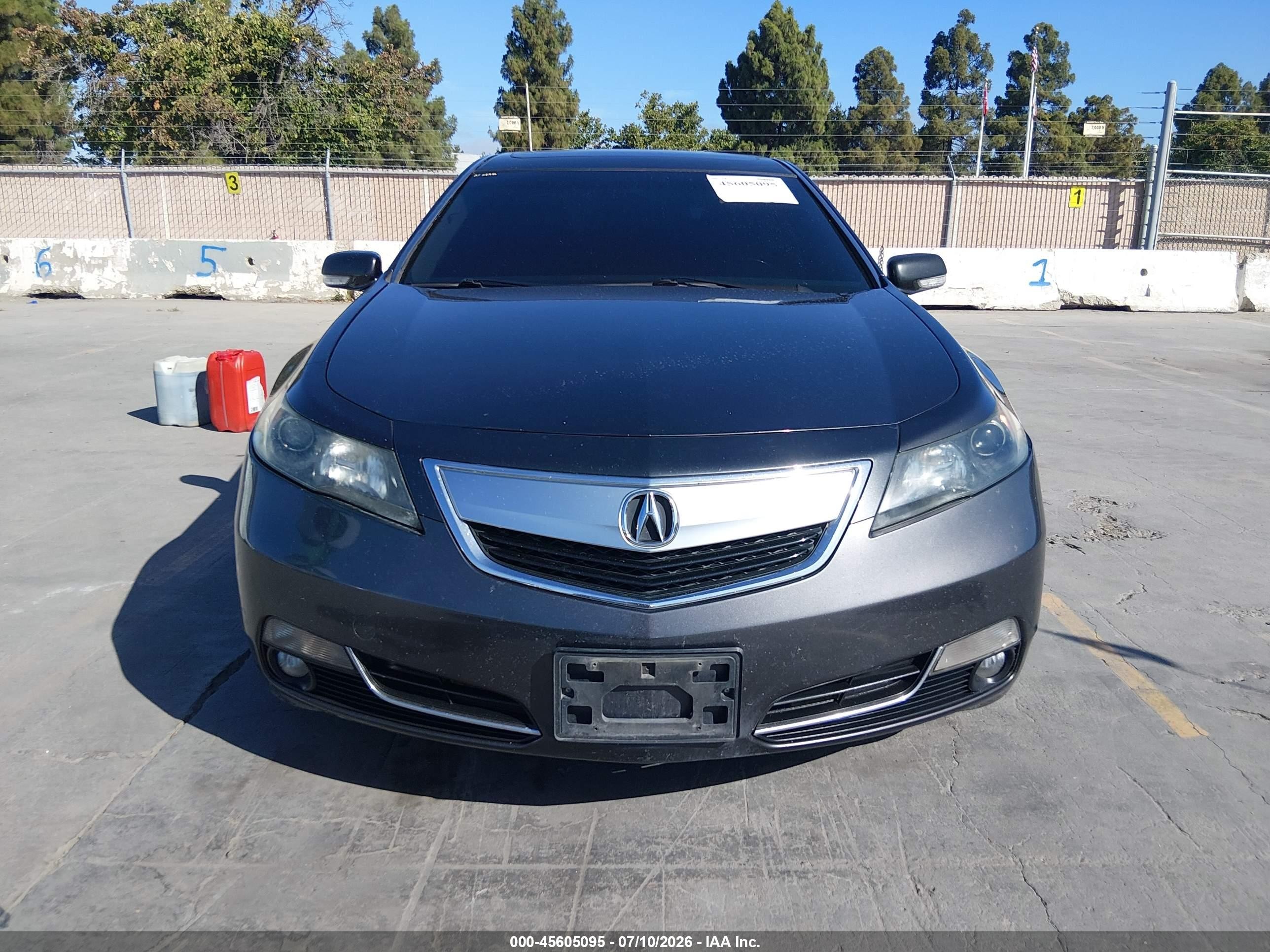 2012 Acura Tl 3.5 Черный vin: 19UUA8F52CA023960