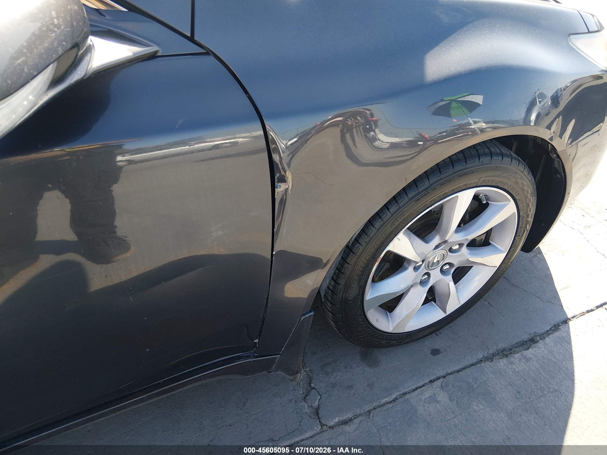 2012 Acura Tl 3.5 Черный vin: 19UUA8F52CA023960