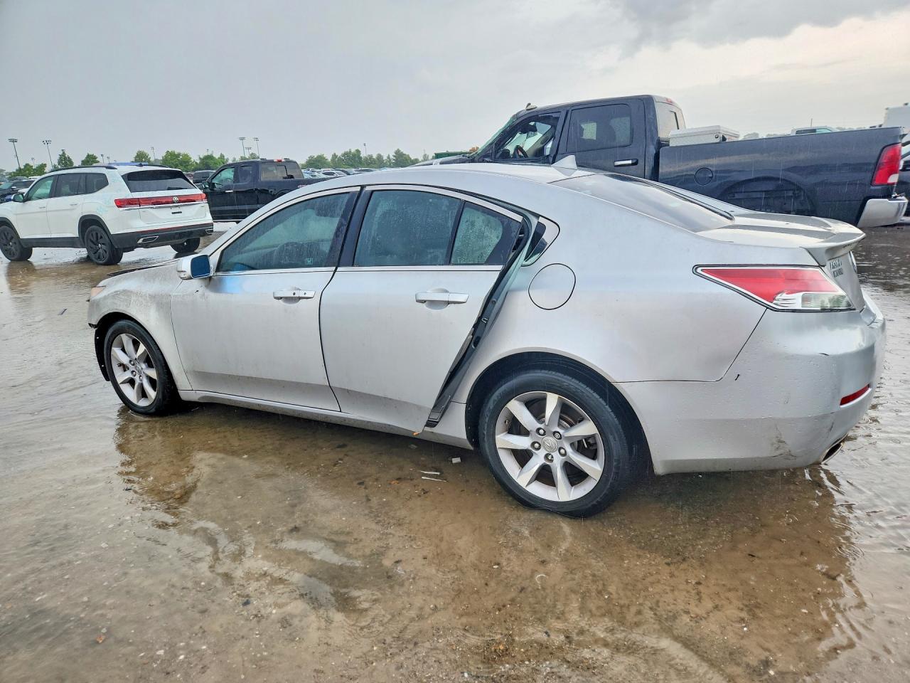 2012 Acura Tl Silver vin: 19UUA8F52CA033274