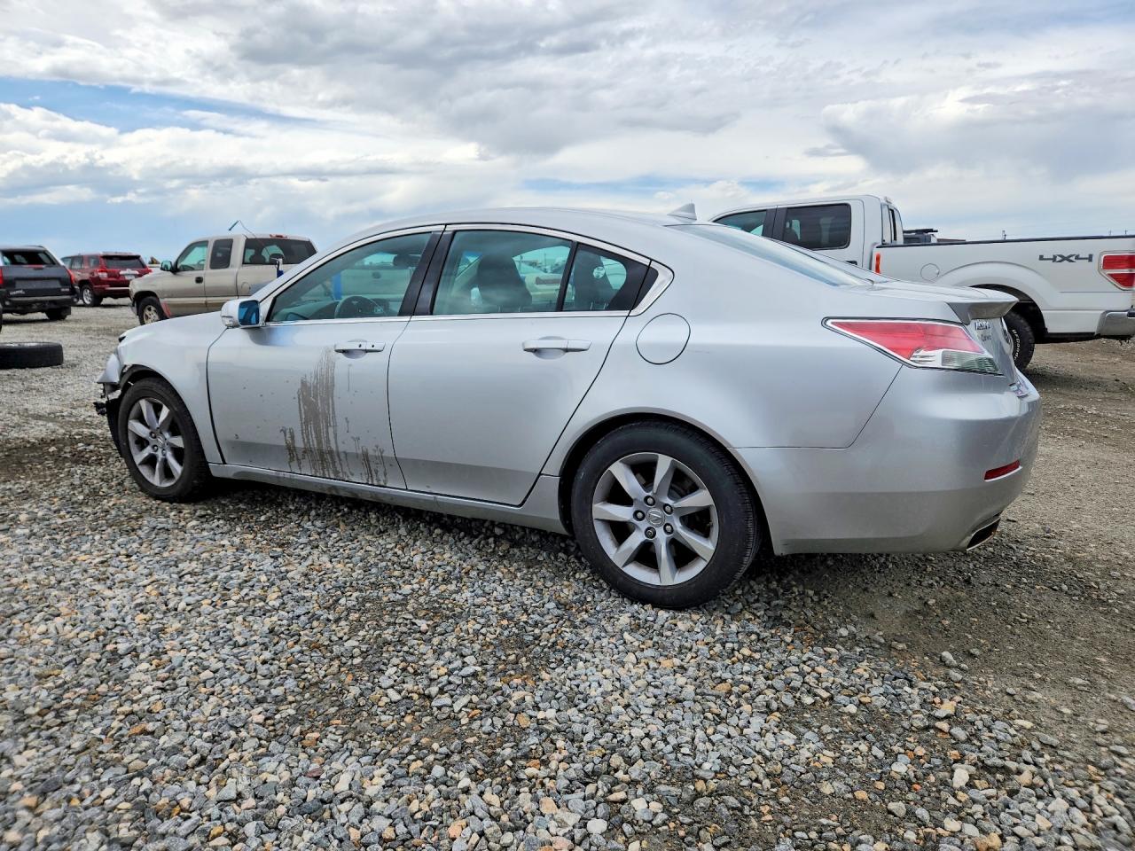 2012 Acura Tl Silver vin: 19UUA8F52CA035087