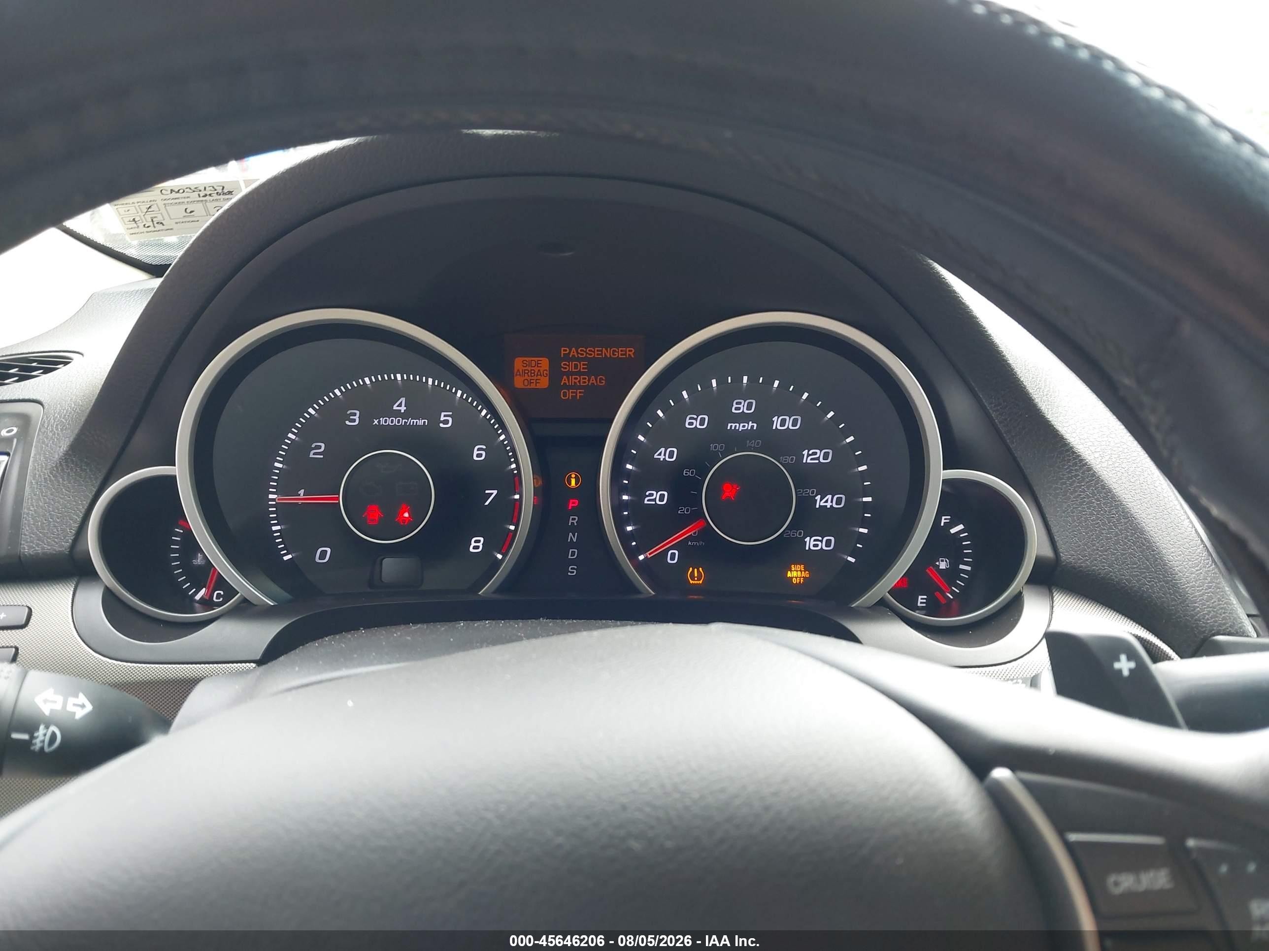 2012 Acura Tl 3.5 Красный vin: 19UUA8F52CA035137