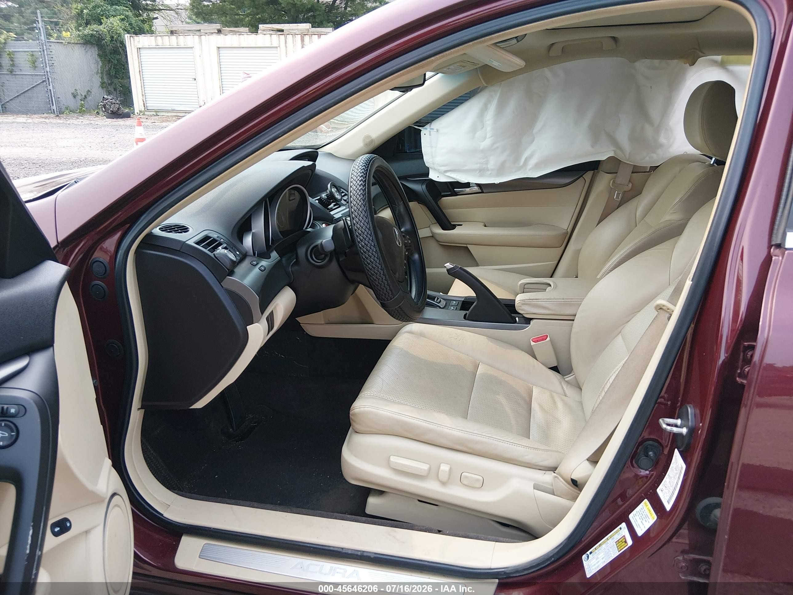 2012 Acura Tl 3.5 Красный vin: 19UUA8F52CA035137