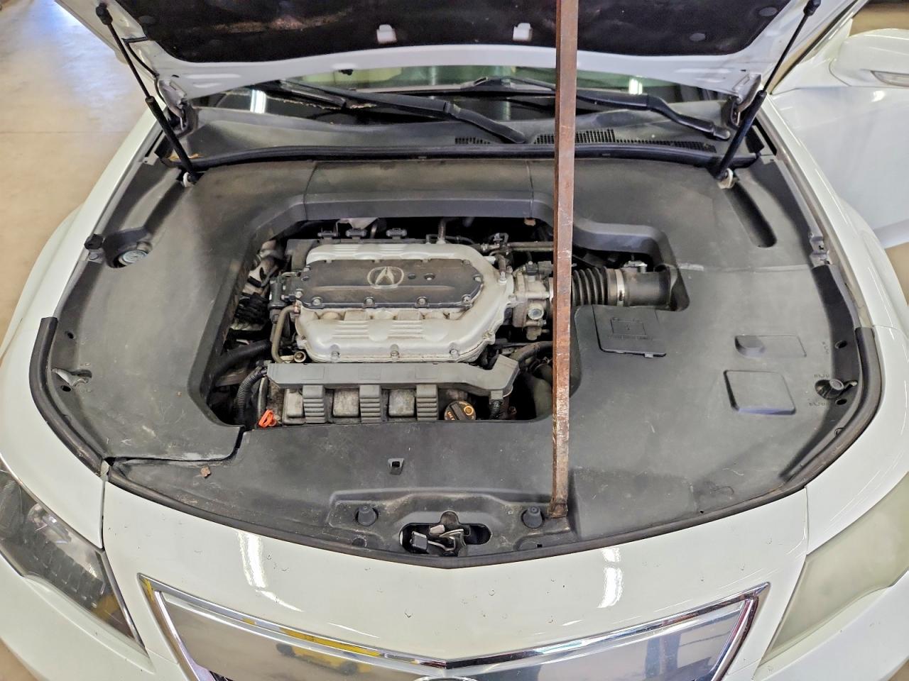 2013 Acura Tl Tech White vin: 19UUA8F52DA006707