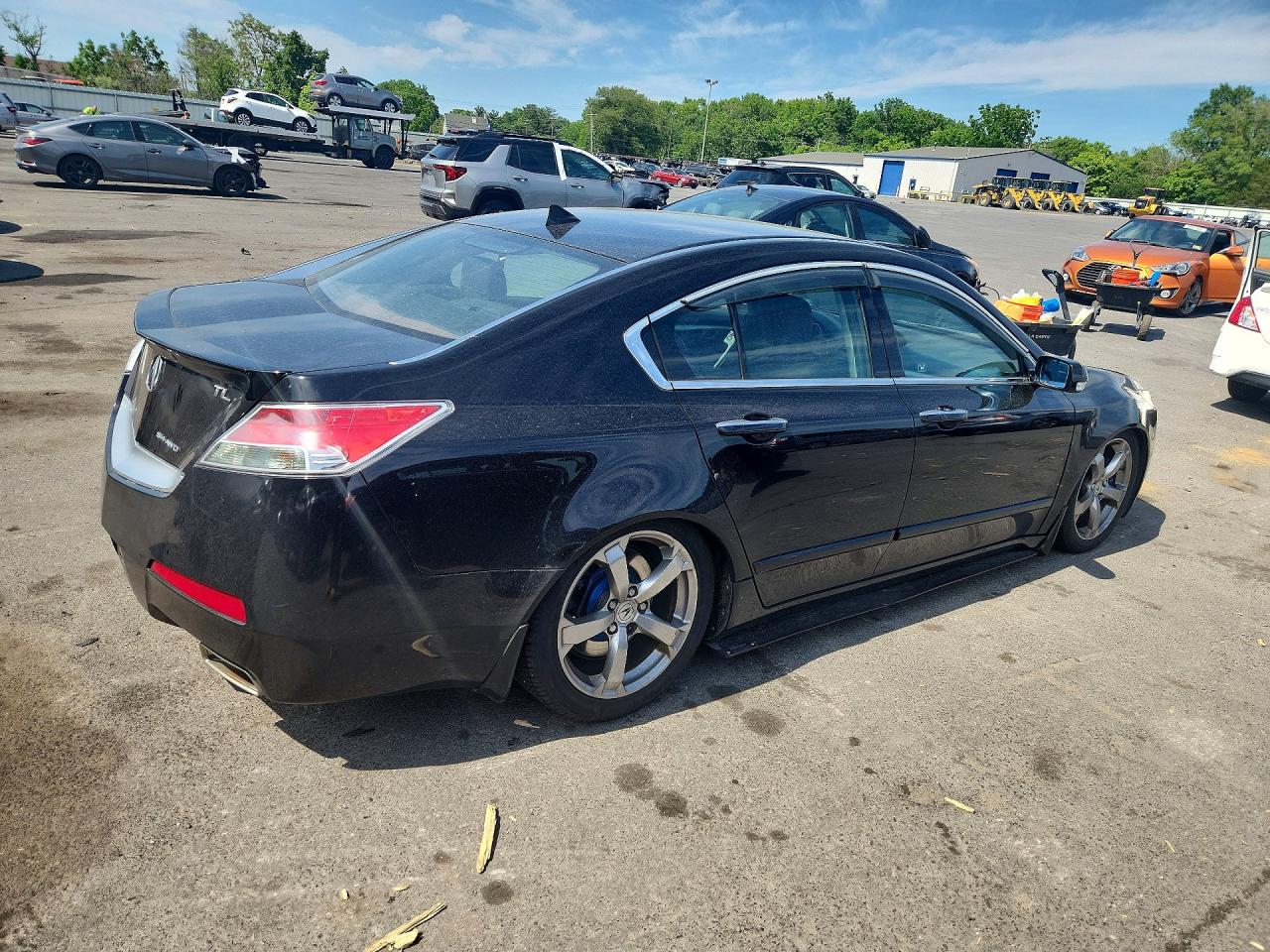 2010 Acura Tl Black vin: 19UUA8F53AA006954