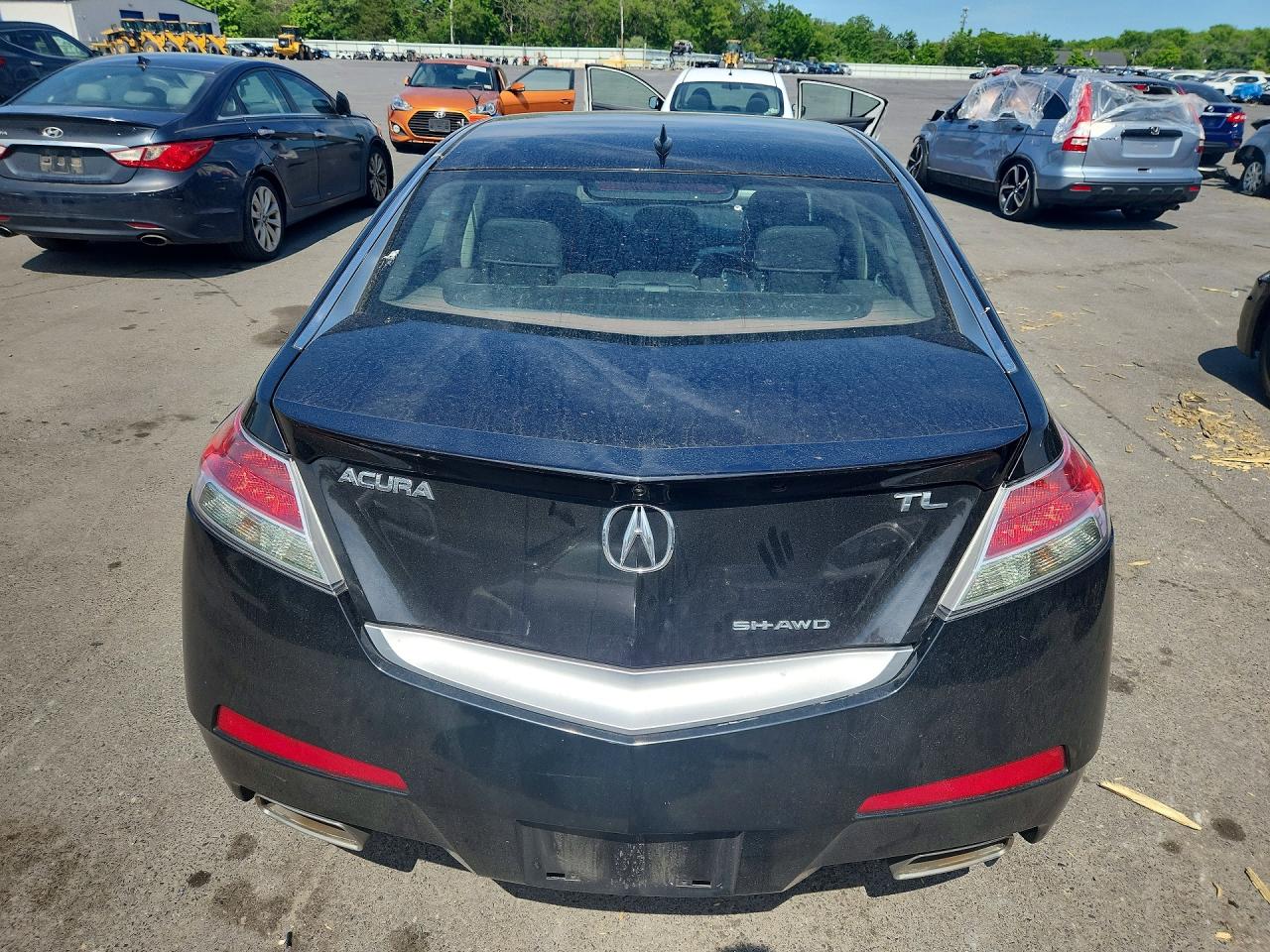 2010 Acura Tl Black vin: 19UUA8F53AA006954