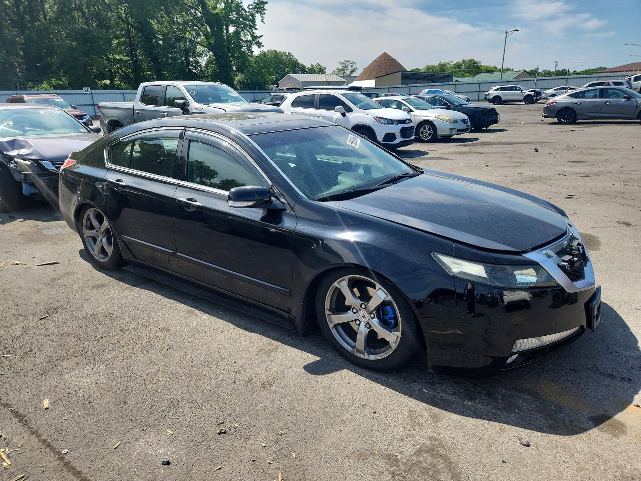 2010 Acura Tl Black vin: 19UUA8F53AA006954