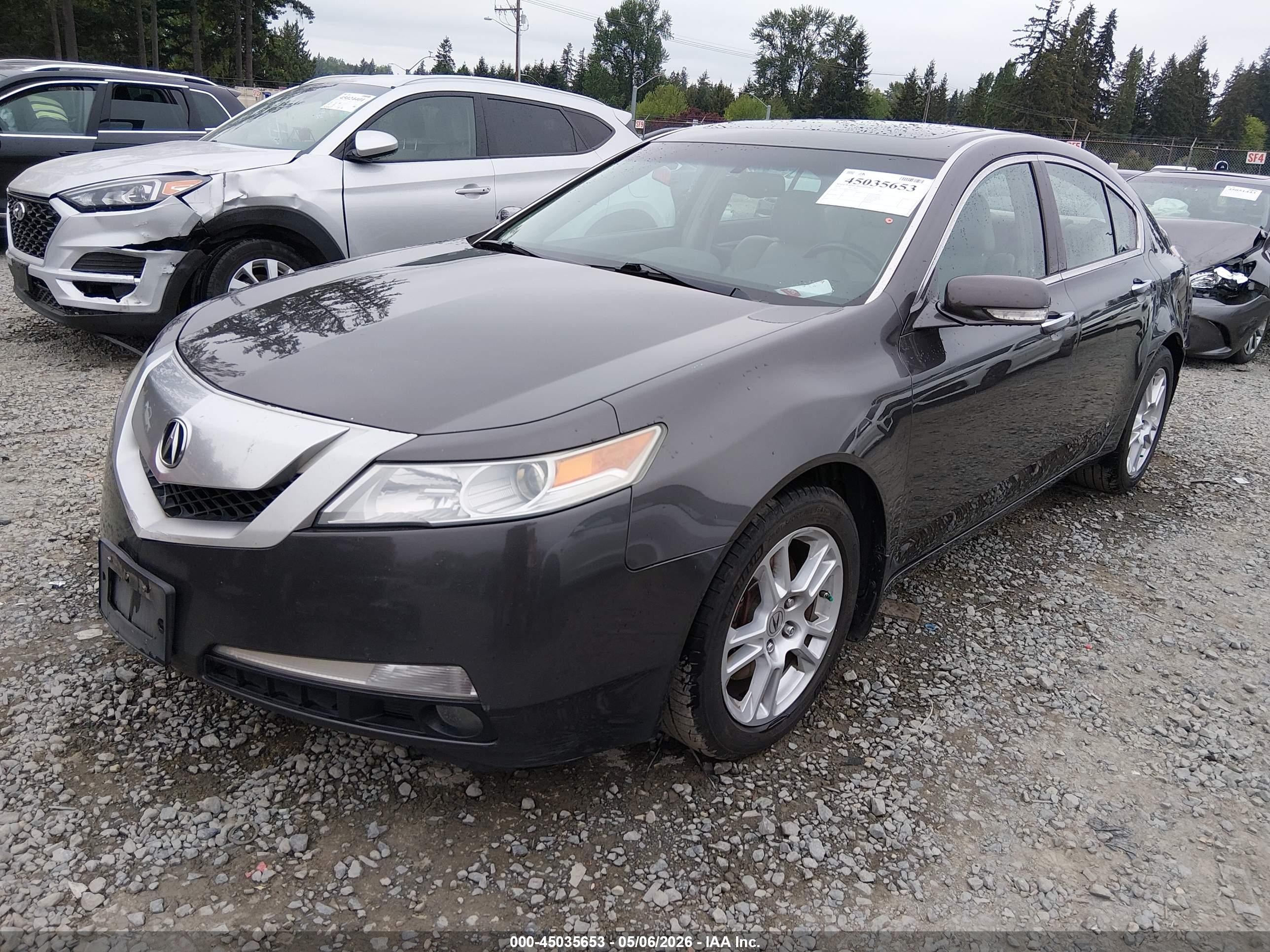 2010 Acura Tl 3.5 Gray vin: 19UUA8F53AA011944