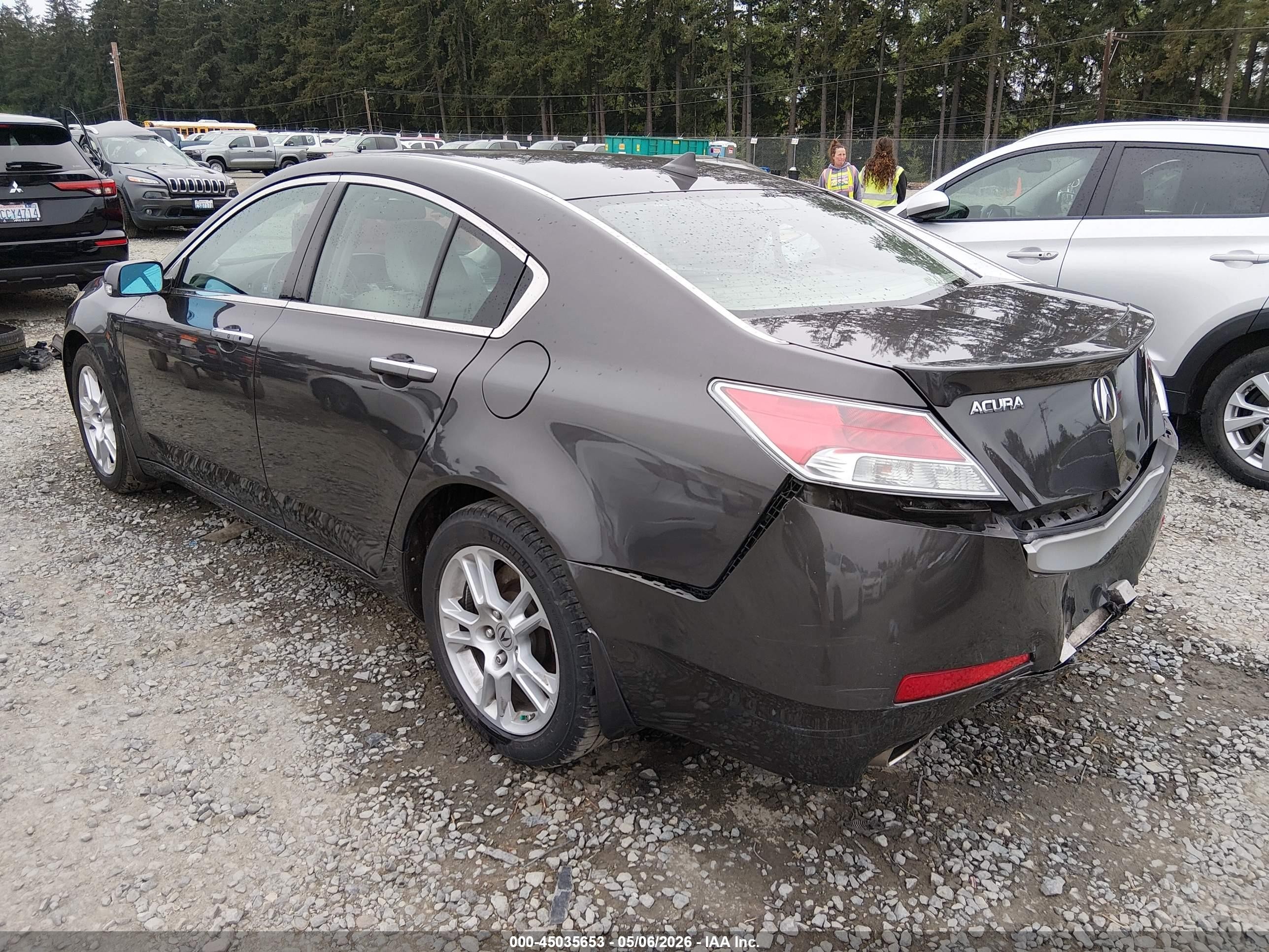 2010 Acura Tl 3.5 Gray vin: 19UUA8F53AA011944