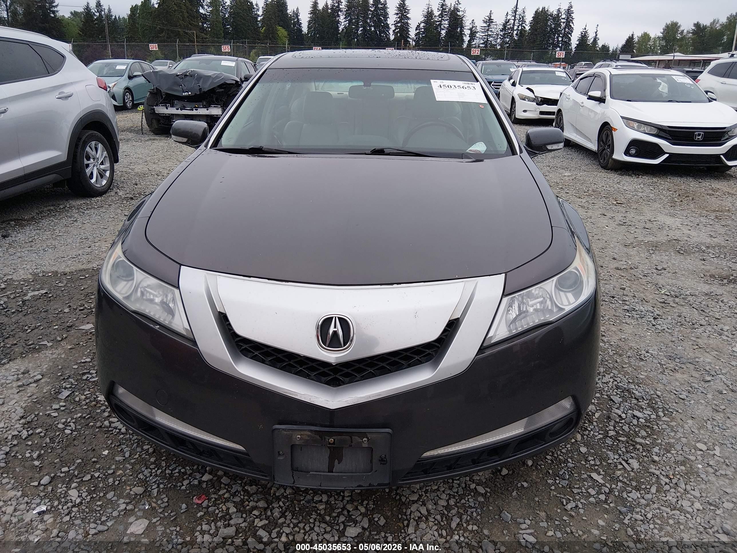 2010 Acura Tl 3.5 Gray vin: 19UUA8F53AA011944