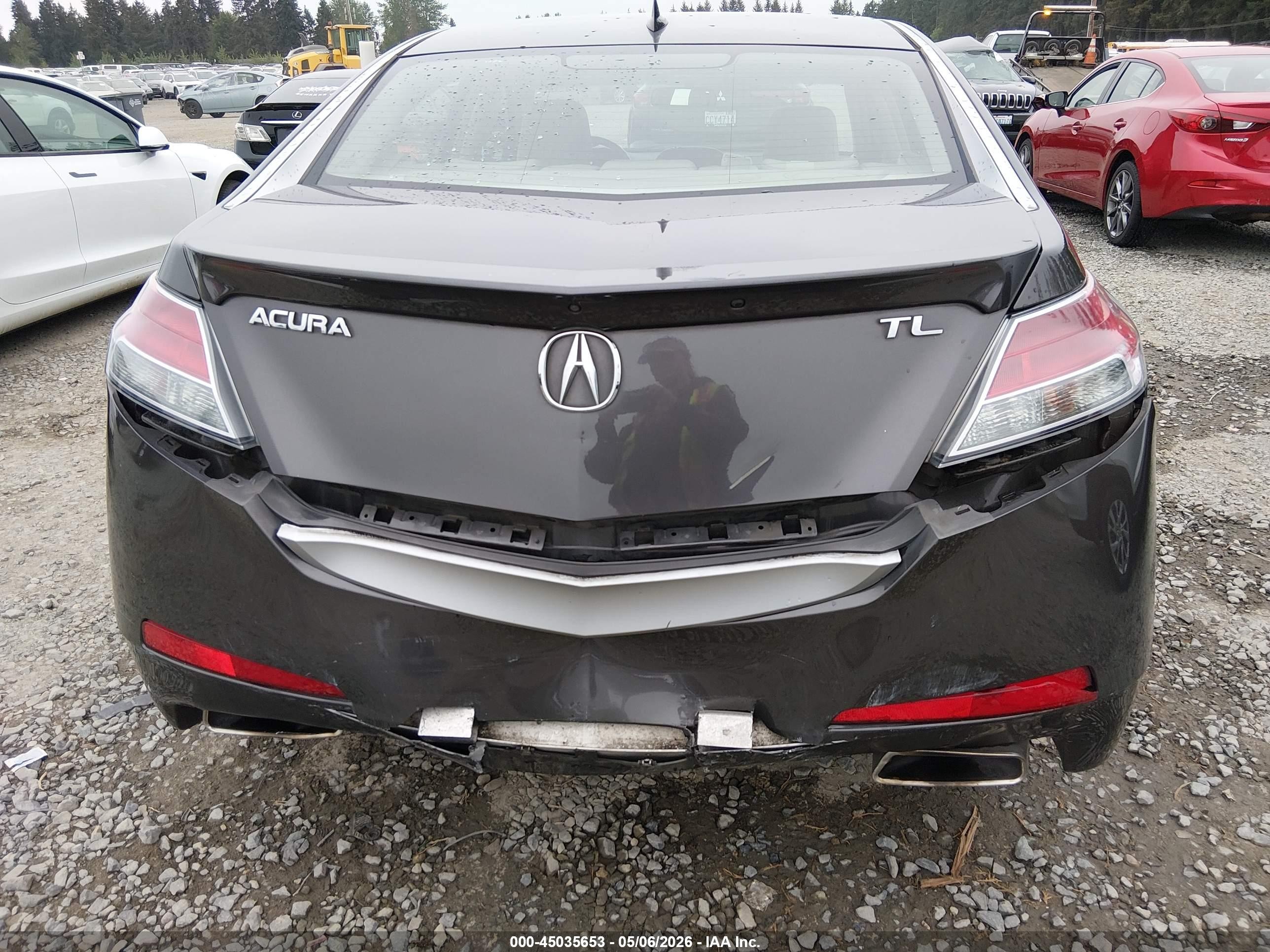 2010 Acura Tl 3.5 Gray vin: 19UUA8F53AA011944