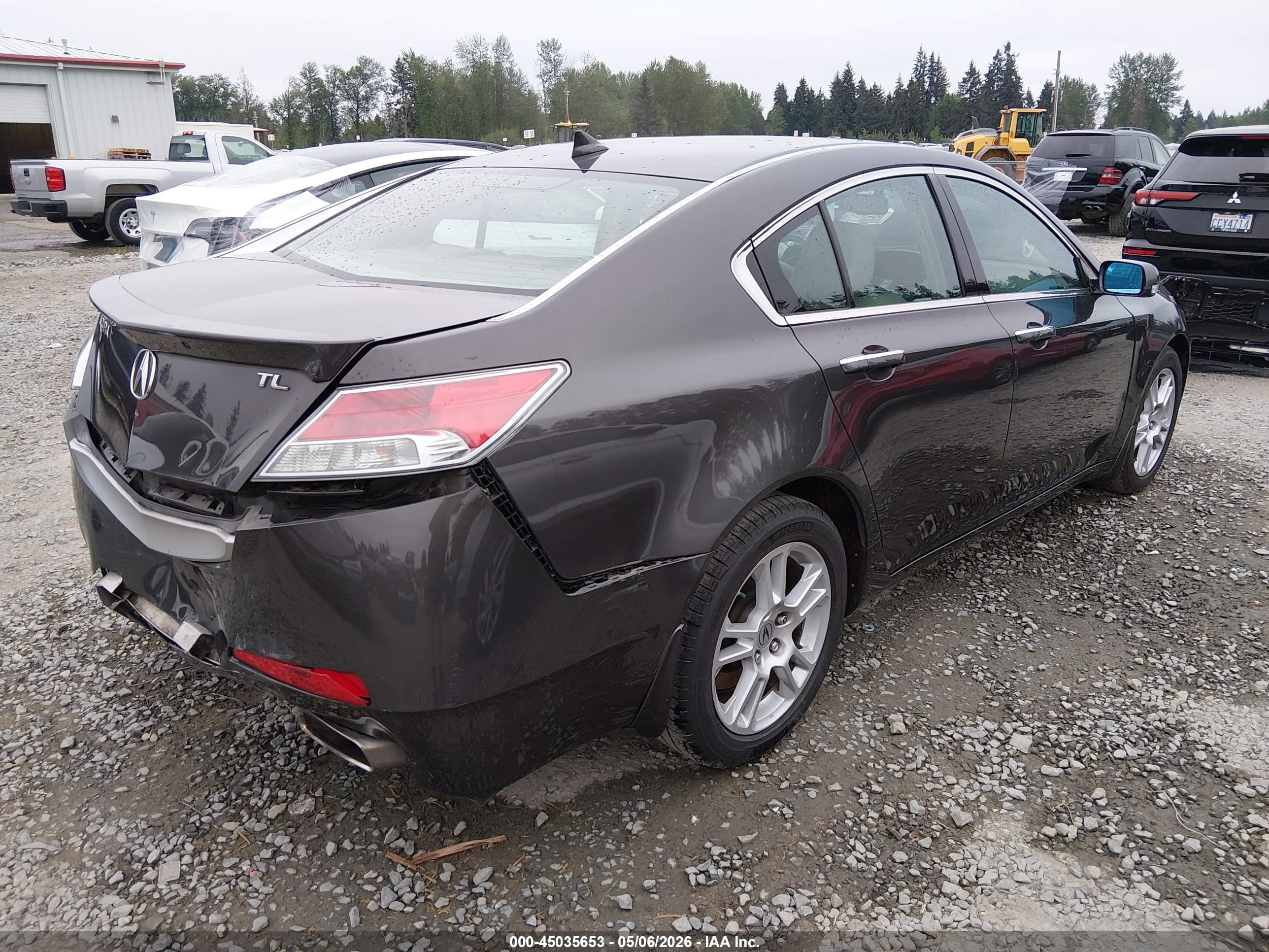 2010 Acura Tl 3.5 Gray vin: 19UUA8F53AA011944