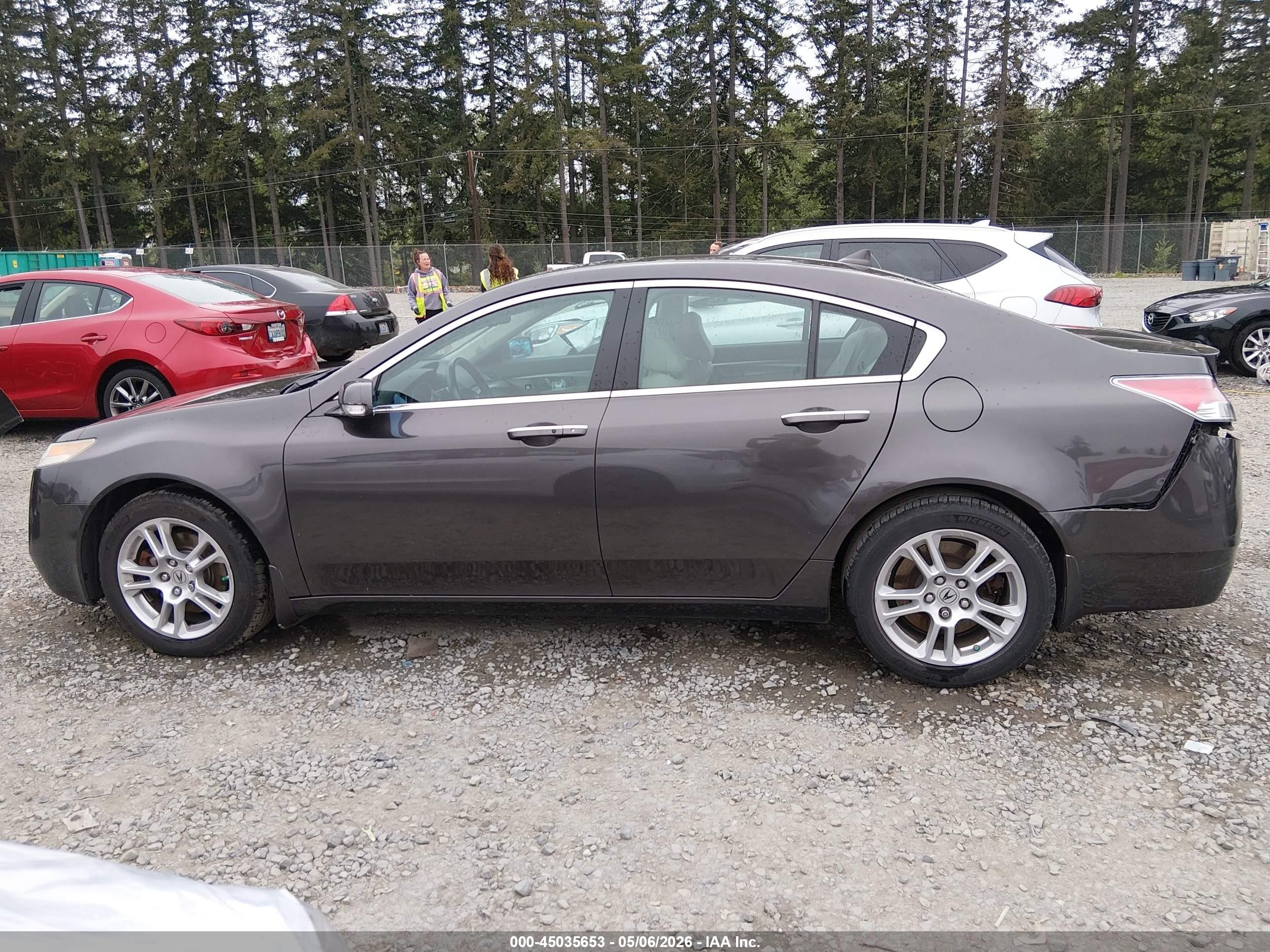 2010 Acura Tl 3.5 Gray vin: 19UUA8F53AA011944
