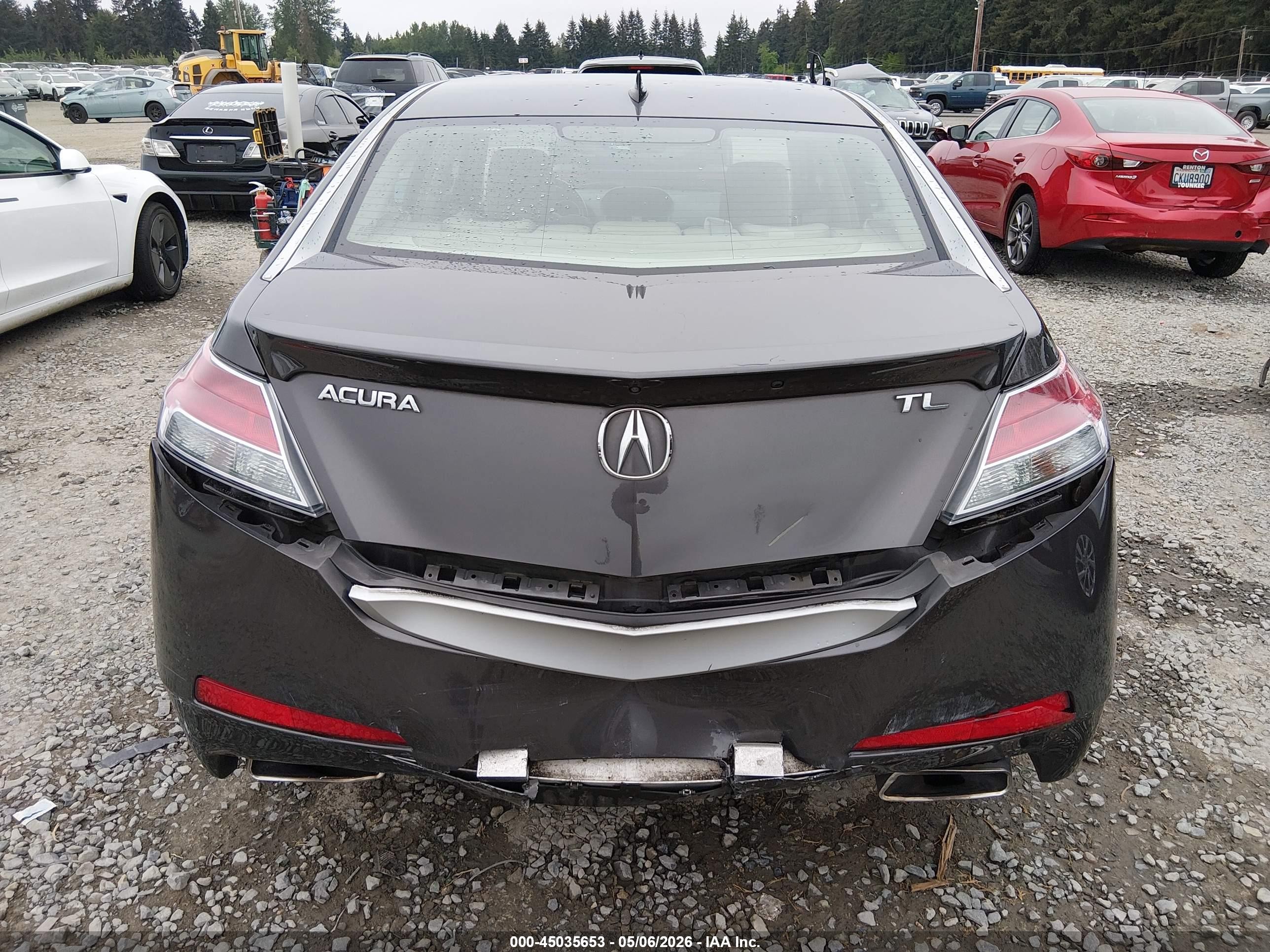 2010 Acura Tl 3.5 Gray vin: 19UUA8F53AA011944
