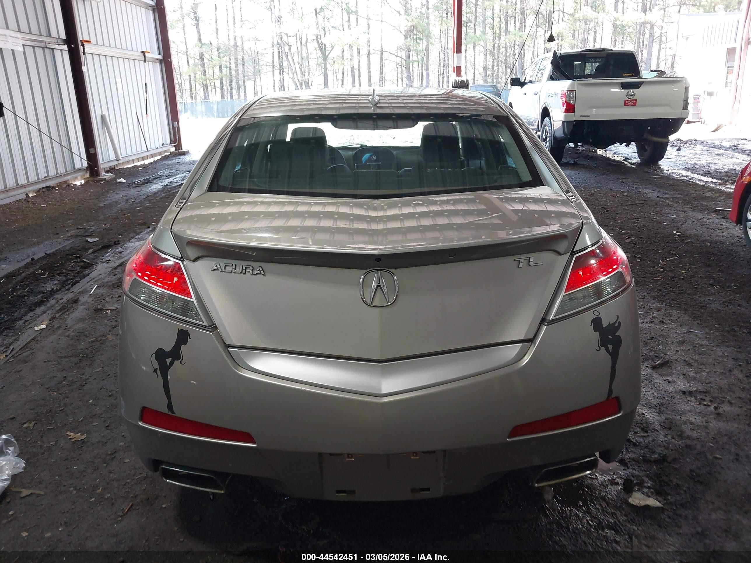 2010 Acura Tl 3.5 Gray vin: 19UUA8F53AA016058