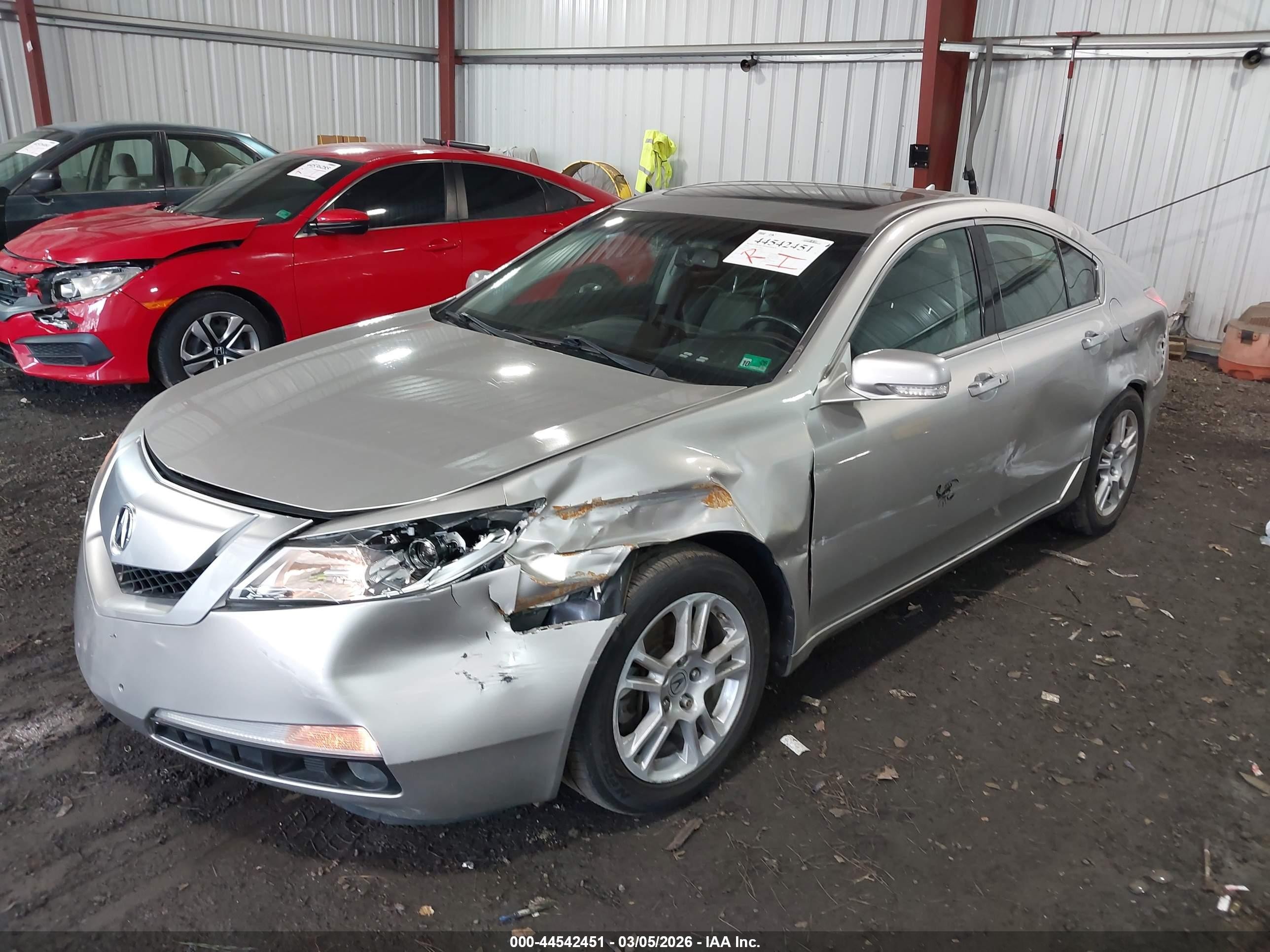 2010 Acura Tl 3.5 Gray vin: 19UUA8F53AA016058