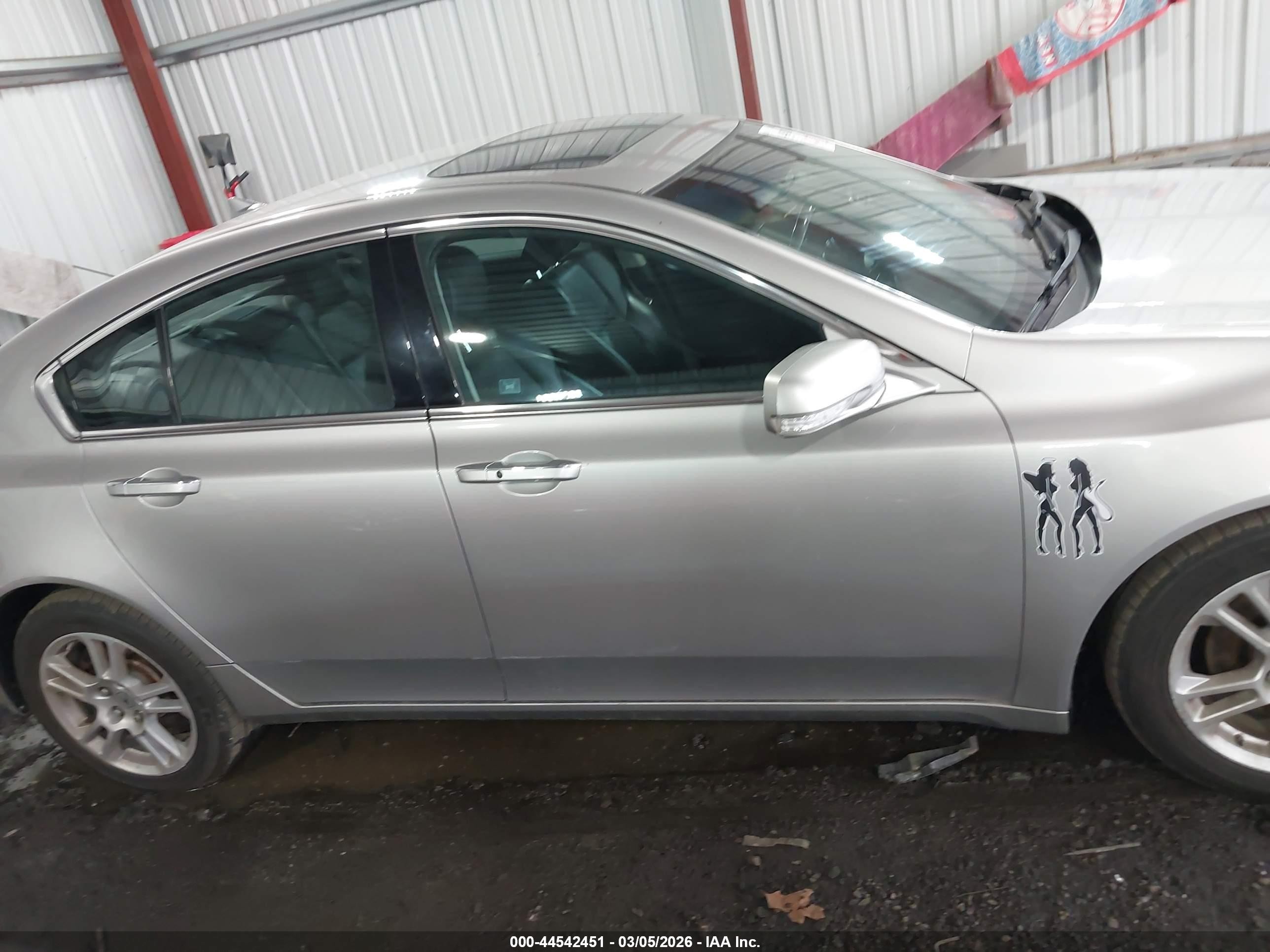 2010 Acura Tl 3.5 Gray vin: 19UUA8F53AA016058