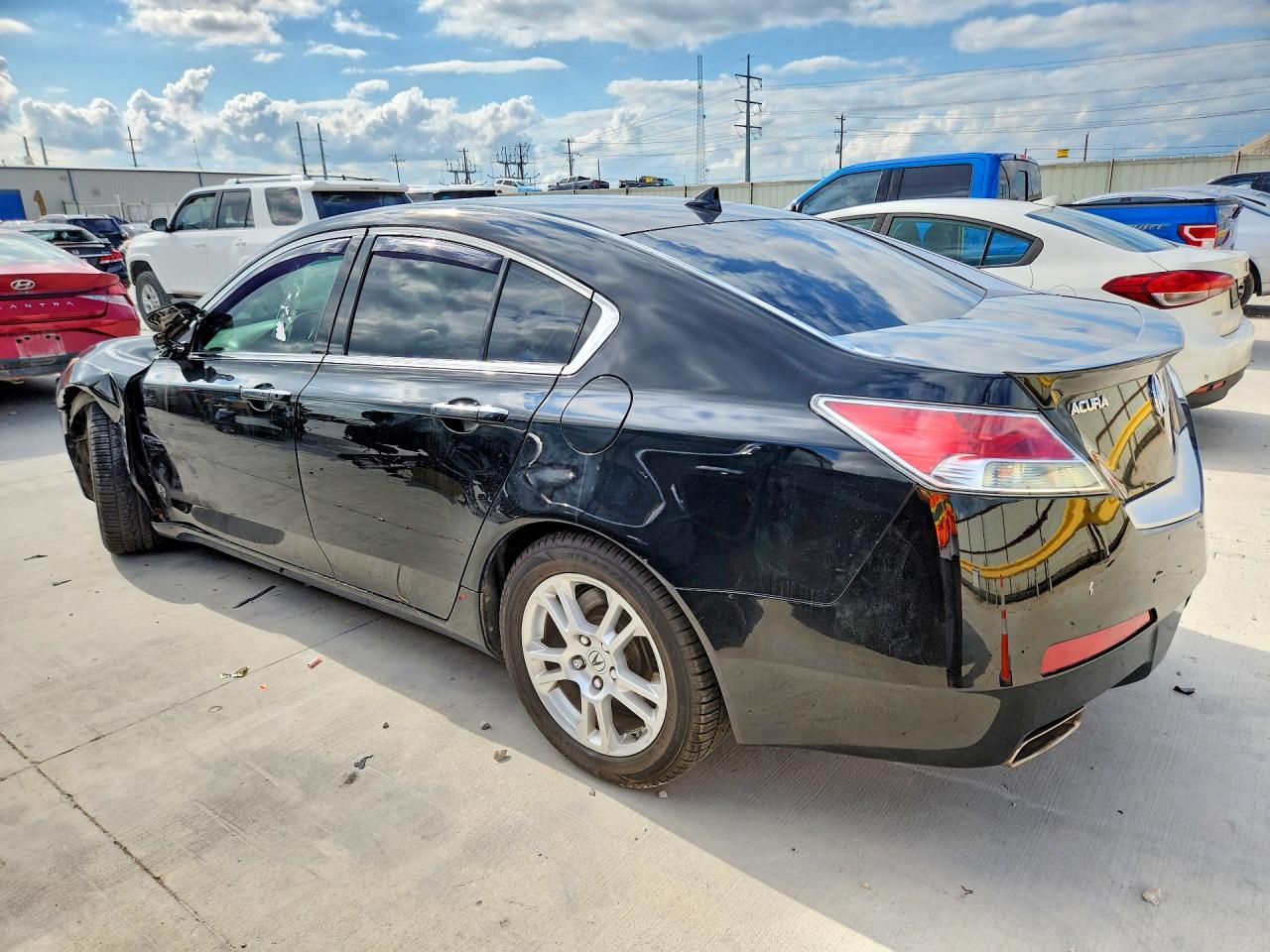 2010 Acura Tl Black vin: 19UUA8F53AA019851