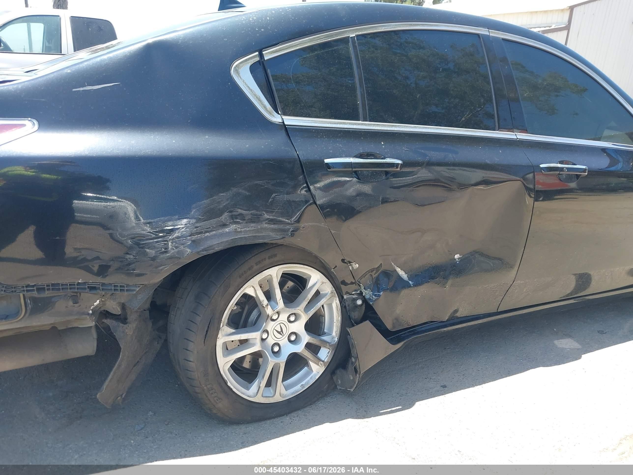 2010 Acura Tl 3.5 Black vin: 19UUA8F53AA025648