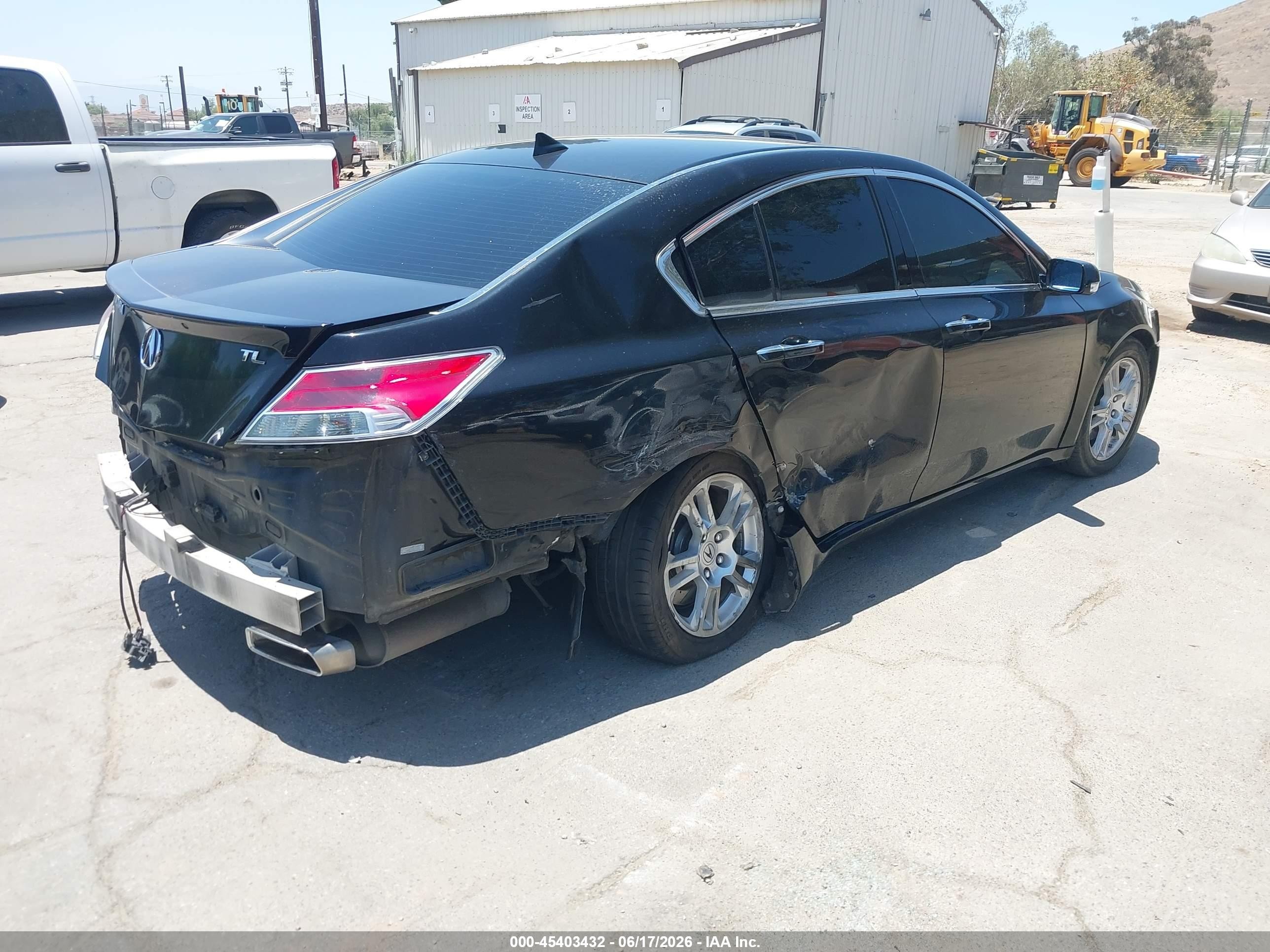 2010 Acura Tl 3.5 Black vin: 19UUA8F53AA025648