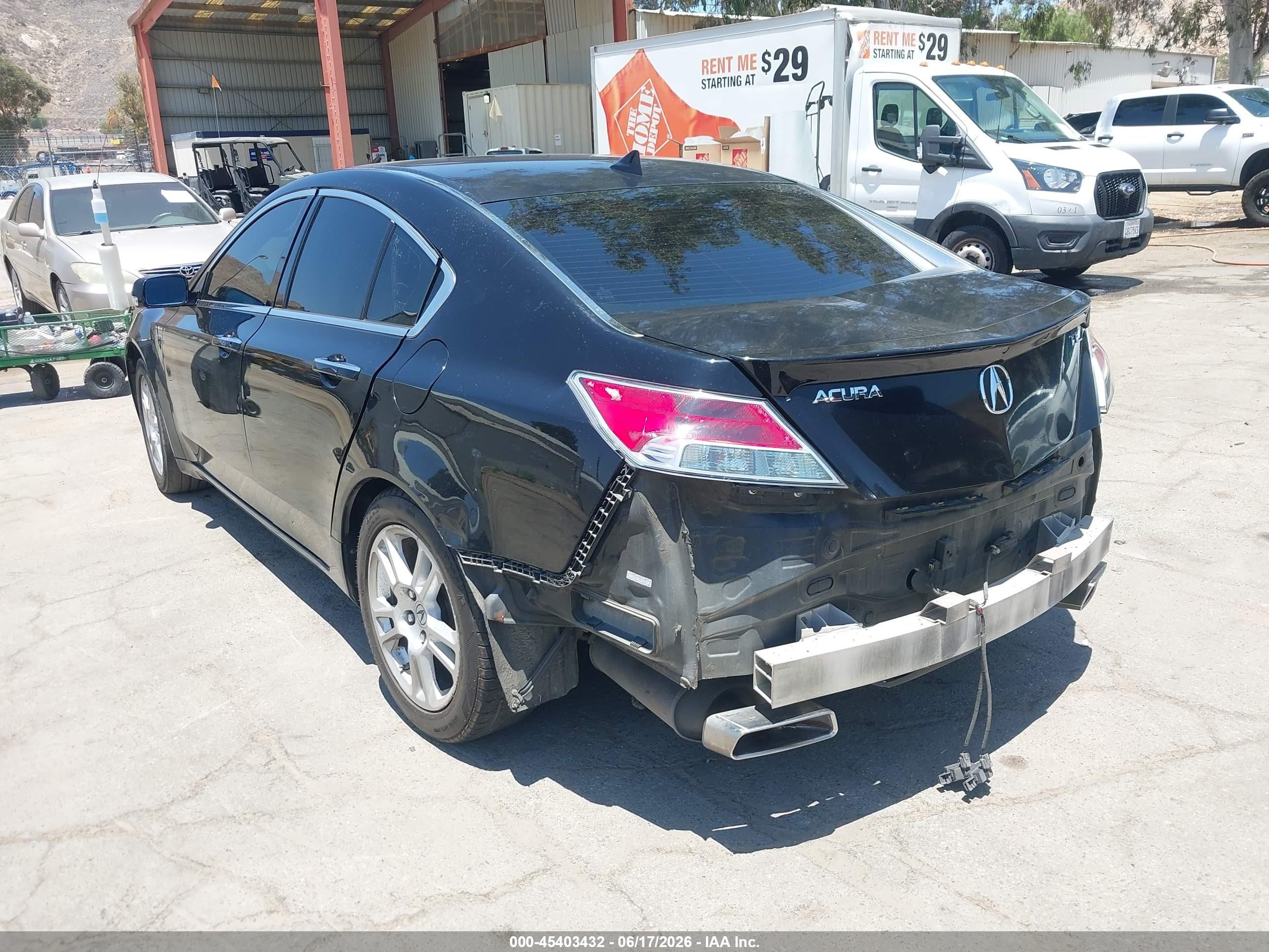 2010 Acura Tl 3.5 Black vin: 19UUA8F53AA025648