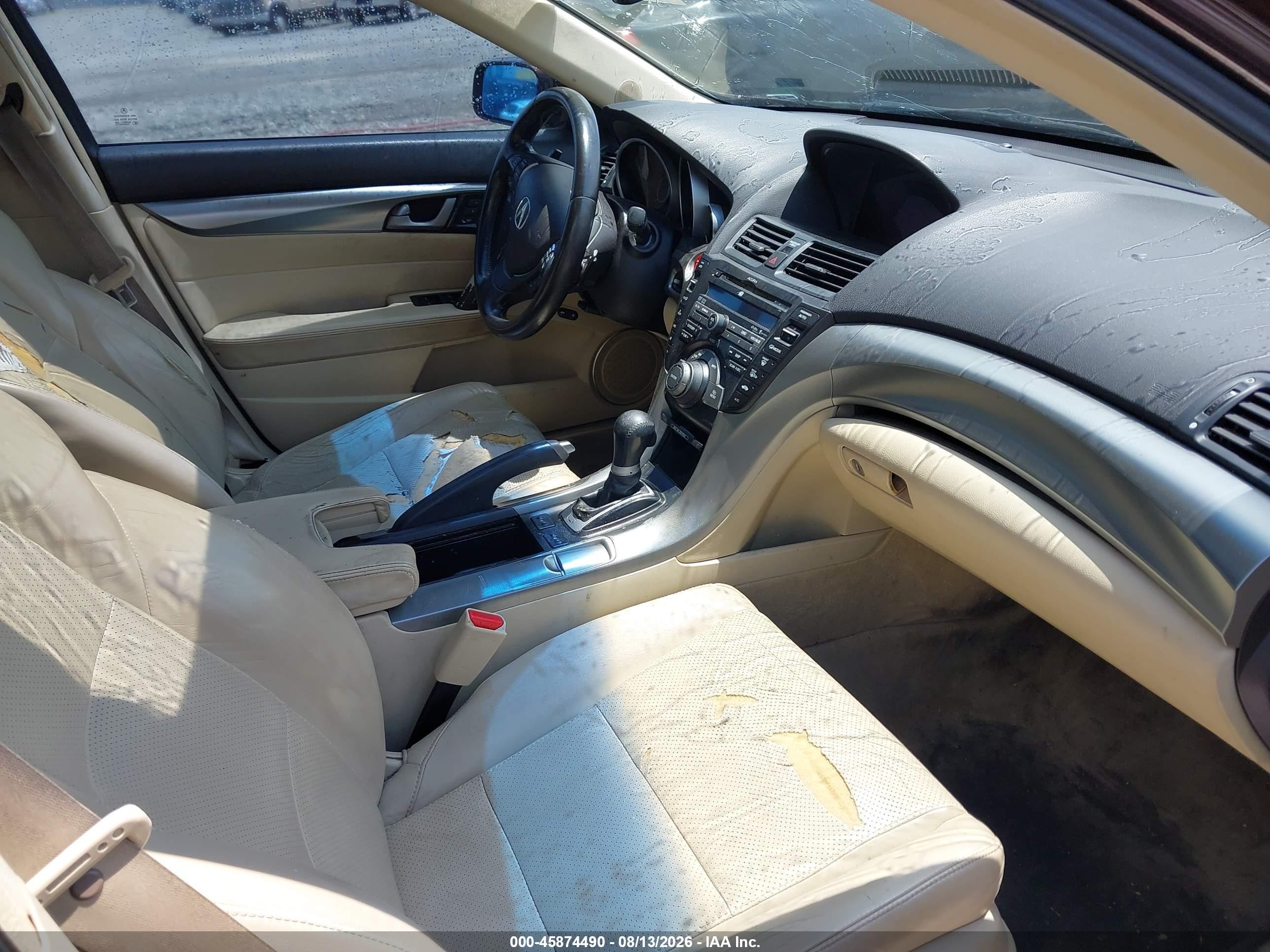 2011 Acura Tl 3.5 Burgundy vin: 19UUA8F53BA007328