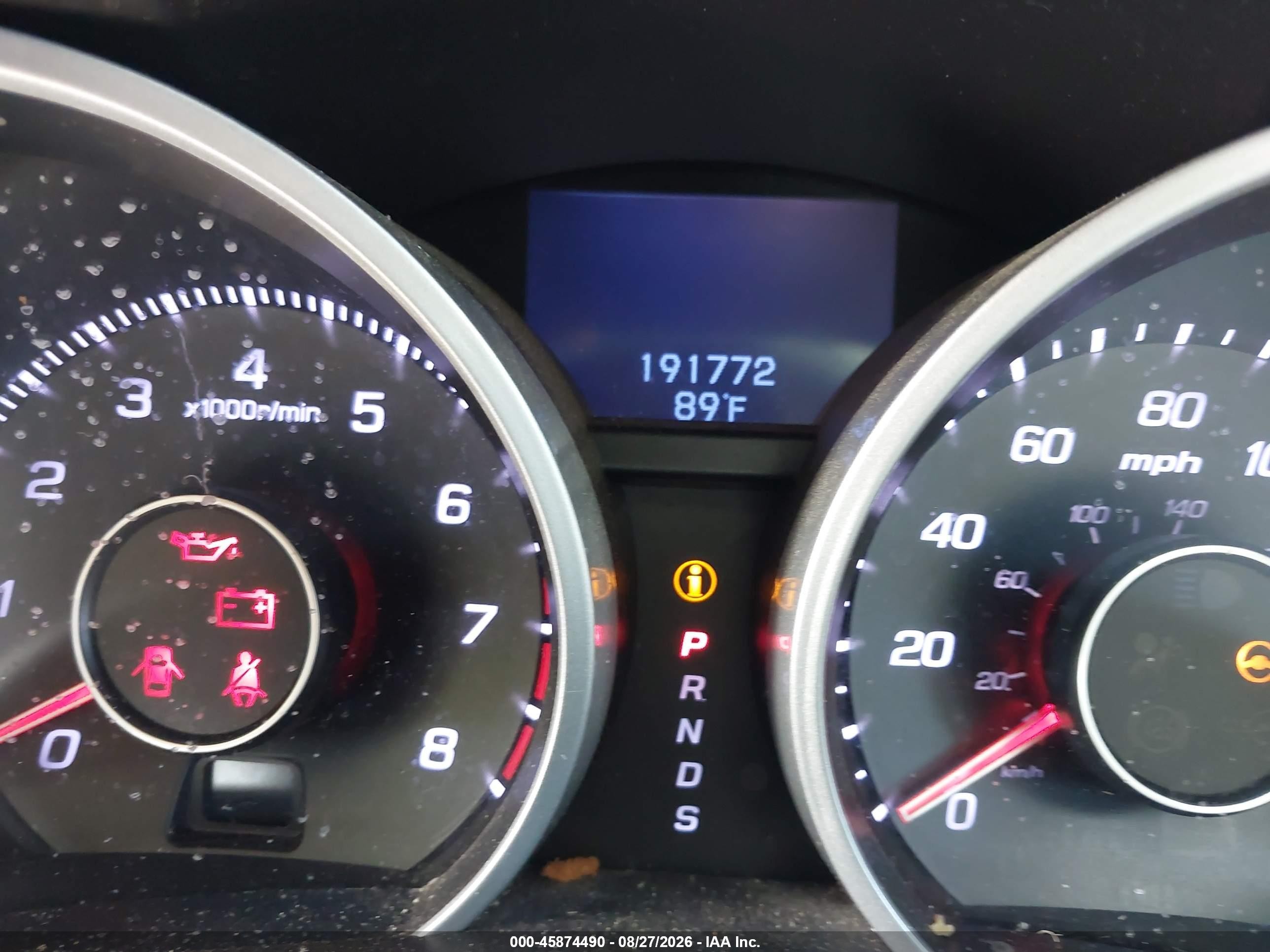 2011 Acura Tl 3.5 Burgundy vin: 19UUA8F53BA007328