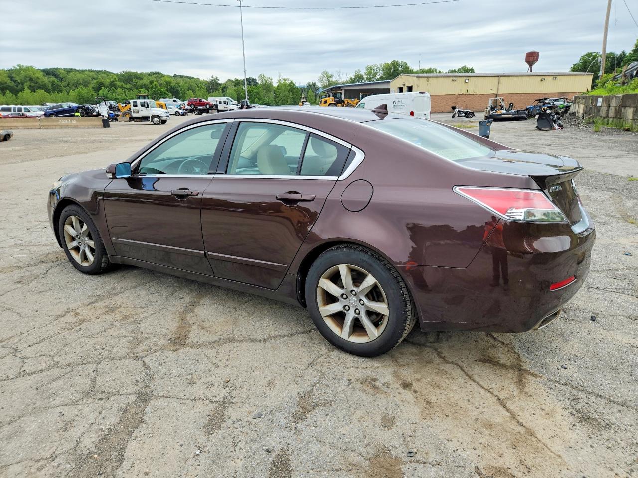 2012 Acura Tl Brown vin: 19UUA8F53CA007461