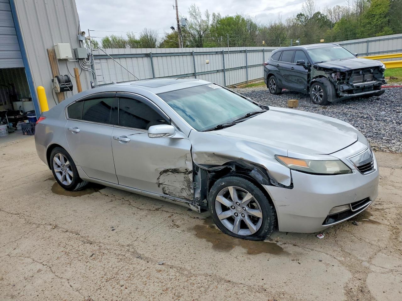 2012 Acura Tl Silver vin: 19UUA8F53CA010456