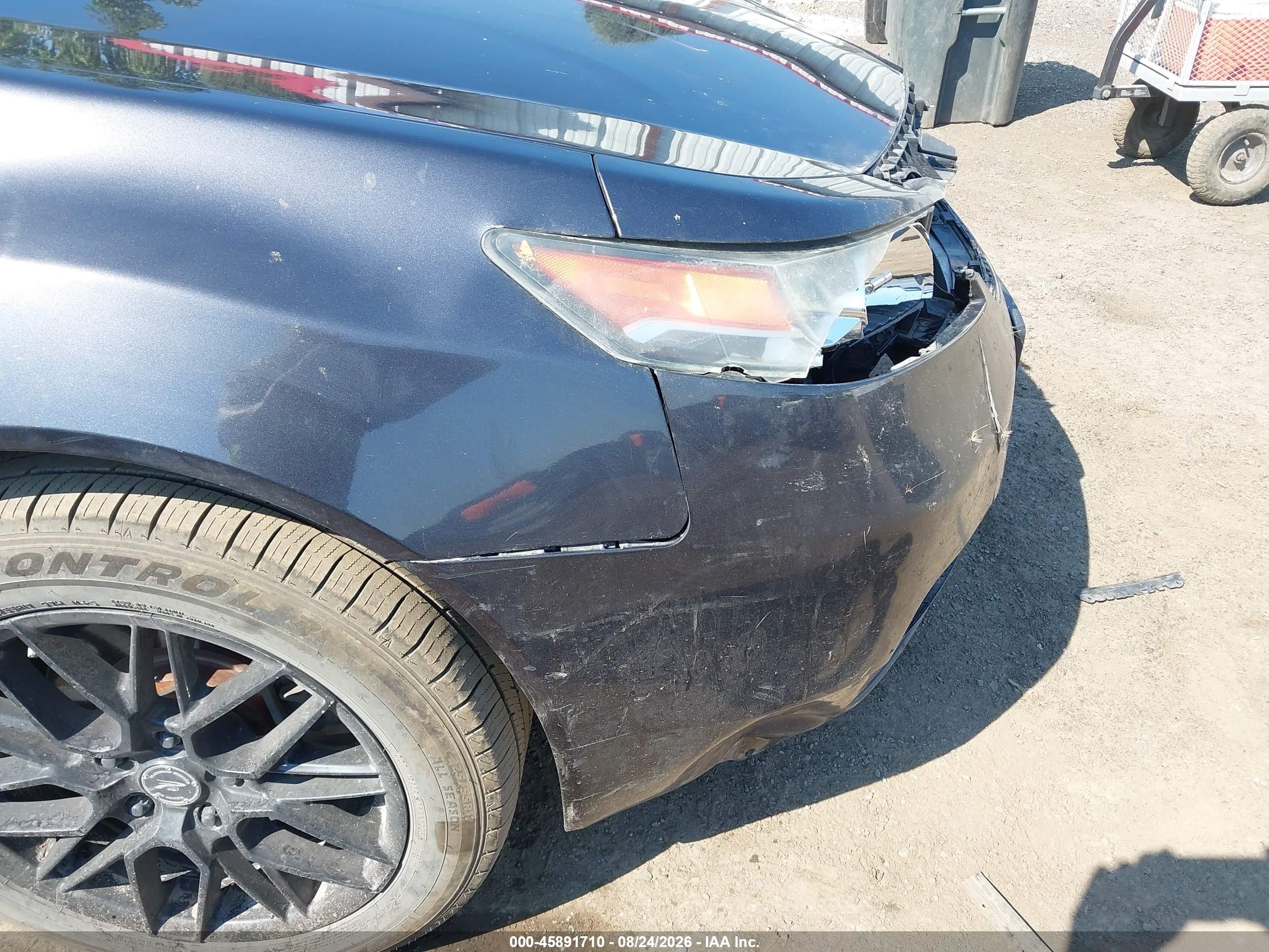 2012 Acura Tl 3.5 Черный vin: 19UUA8F53CA013812