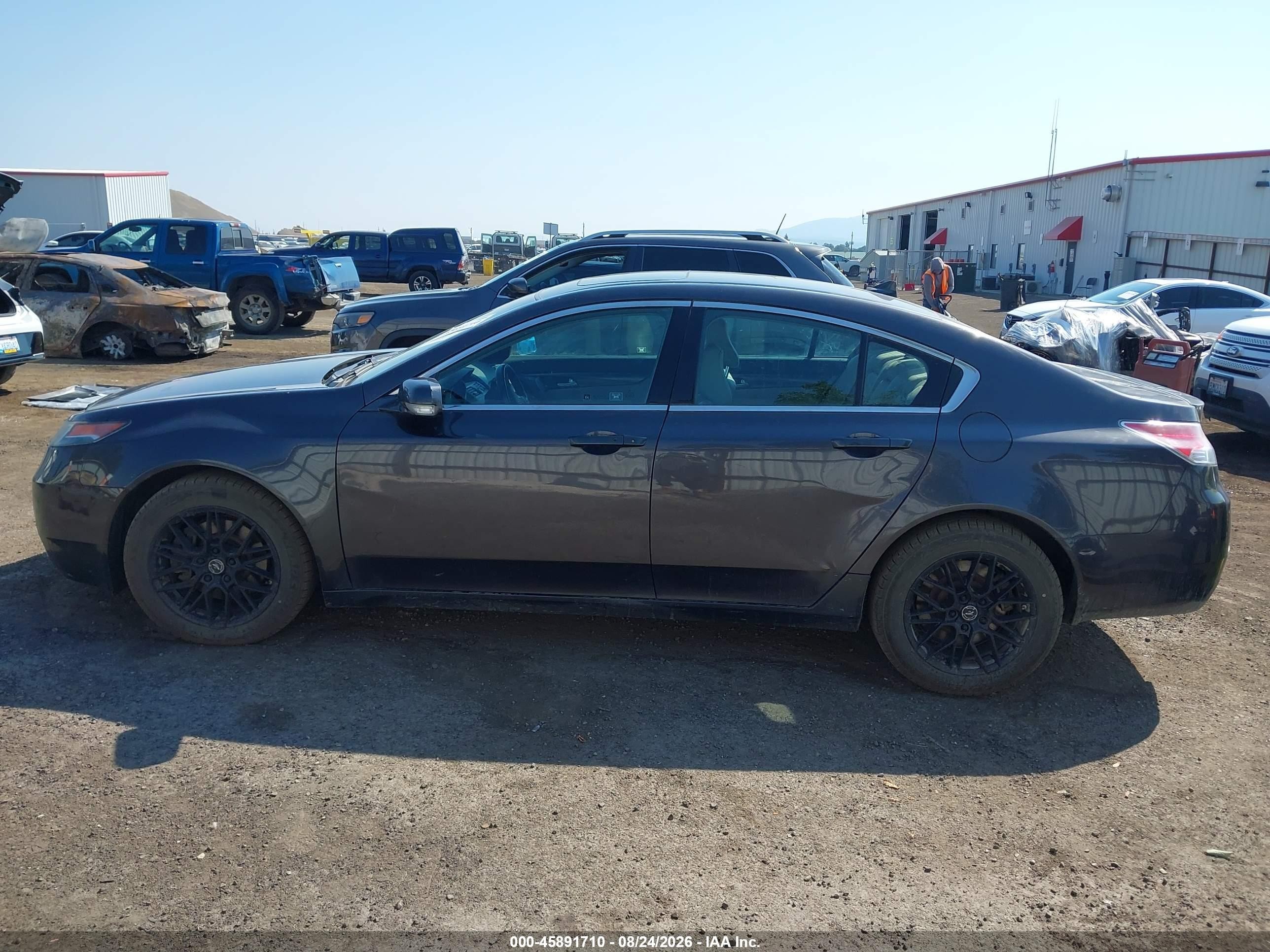 2012 Acura Tl 3.5 Черный vin: 19UUA8F53CA013812