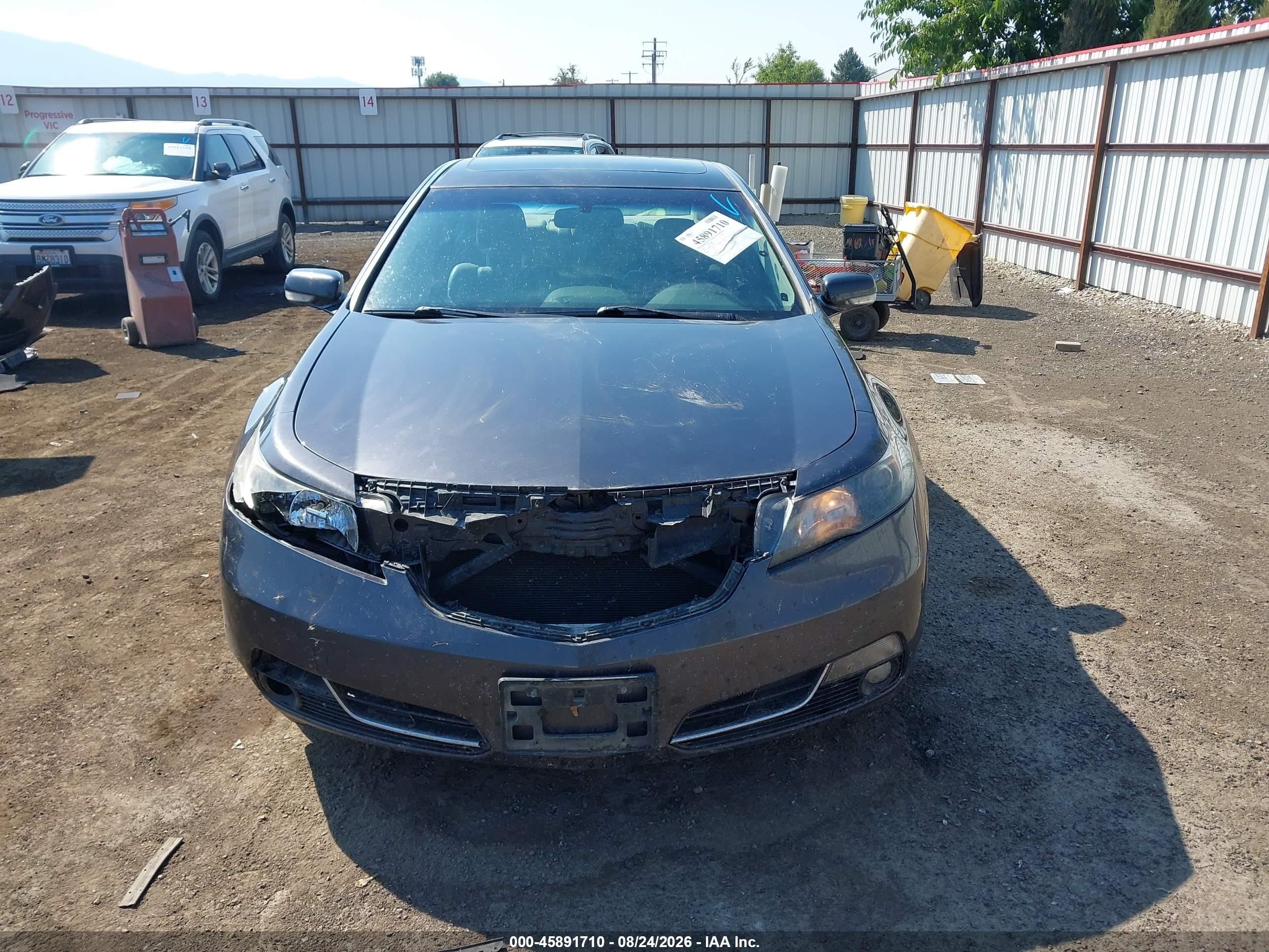 2012 Acura Tl 3.5 Черный vin: 19UUA8F53CA013812