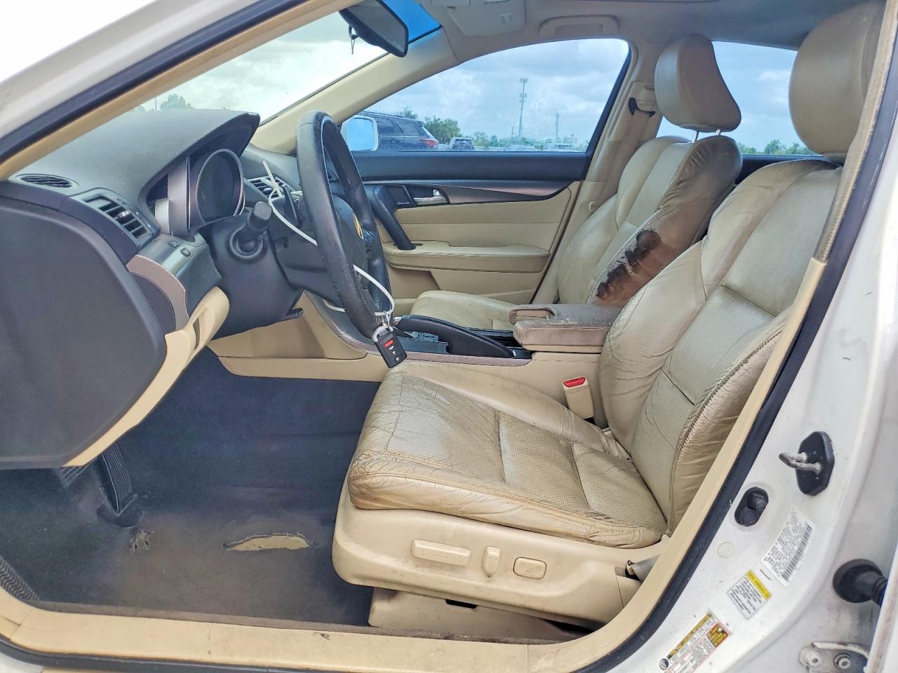 2012 Acura Tl White vin: 19UUA8F53CA017634