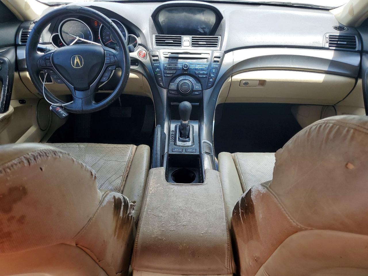 2012 Acura Tl White vin: 19UUA8F53CA017634