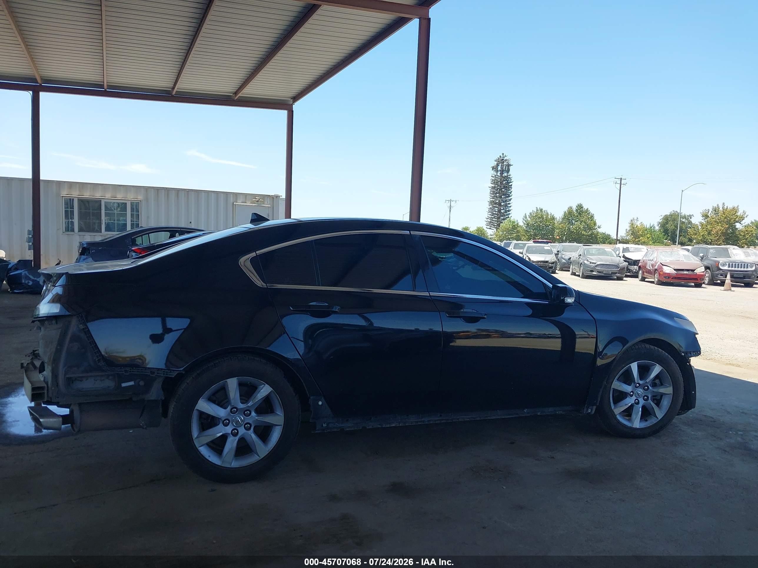 2012 Acura Tl 3.5 Black vin: 19UUA8F53CA017651