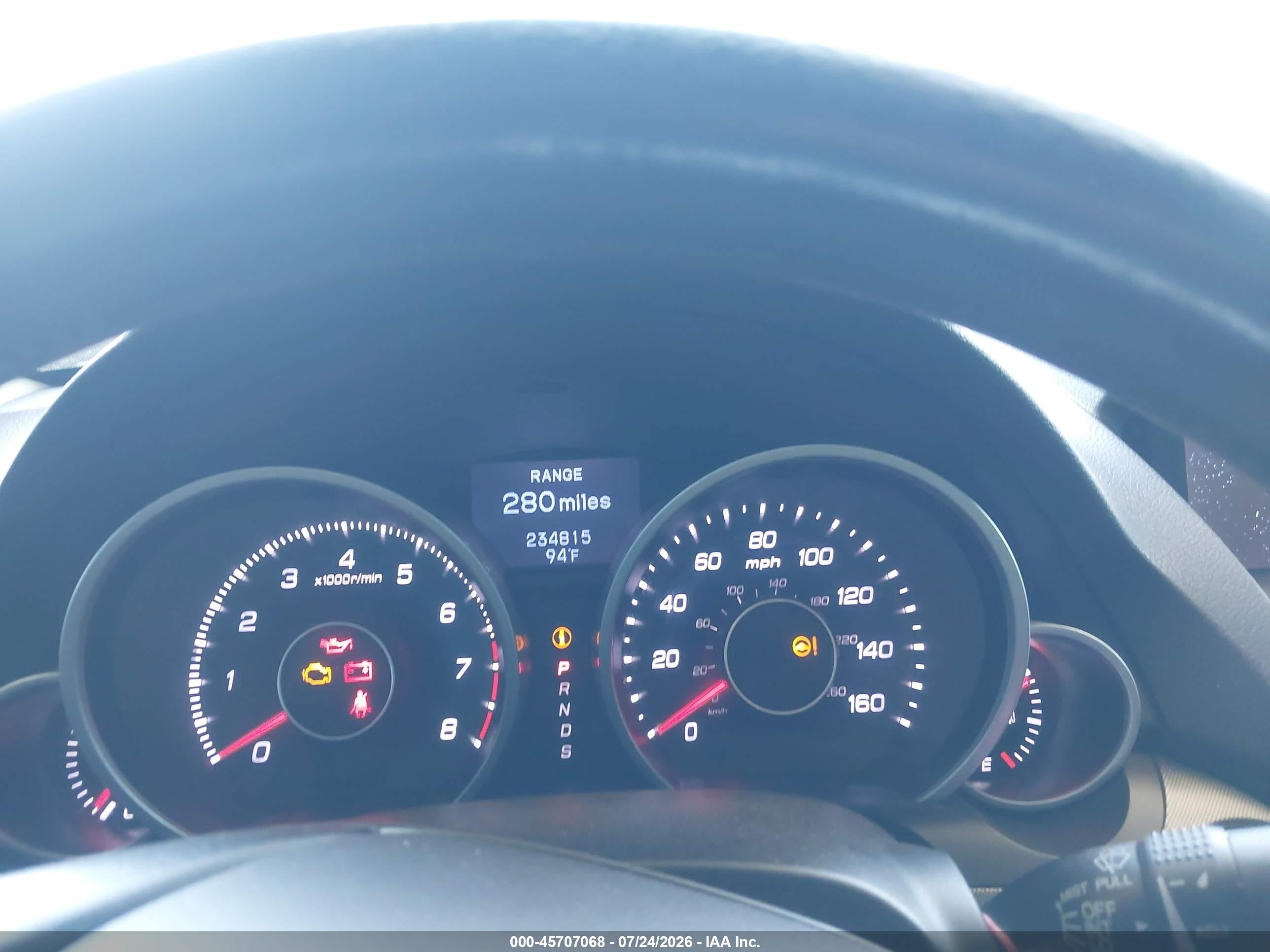 2012 Acura Tl 3.5 Black vin: 19UUA8F53CA017651