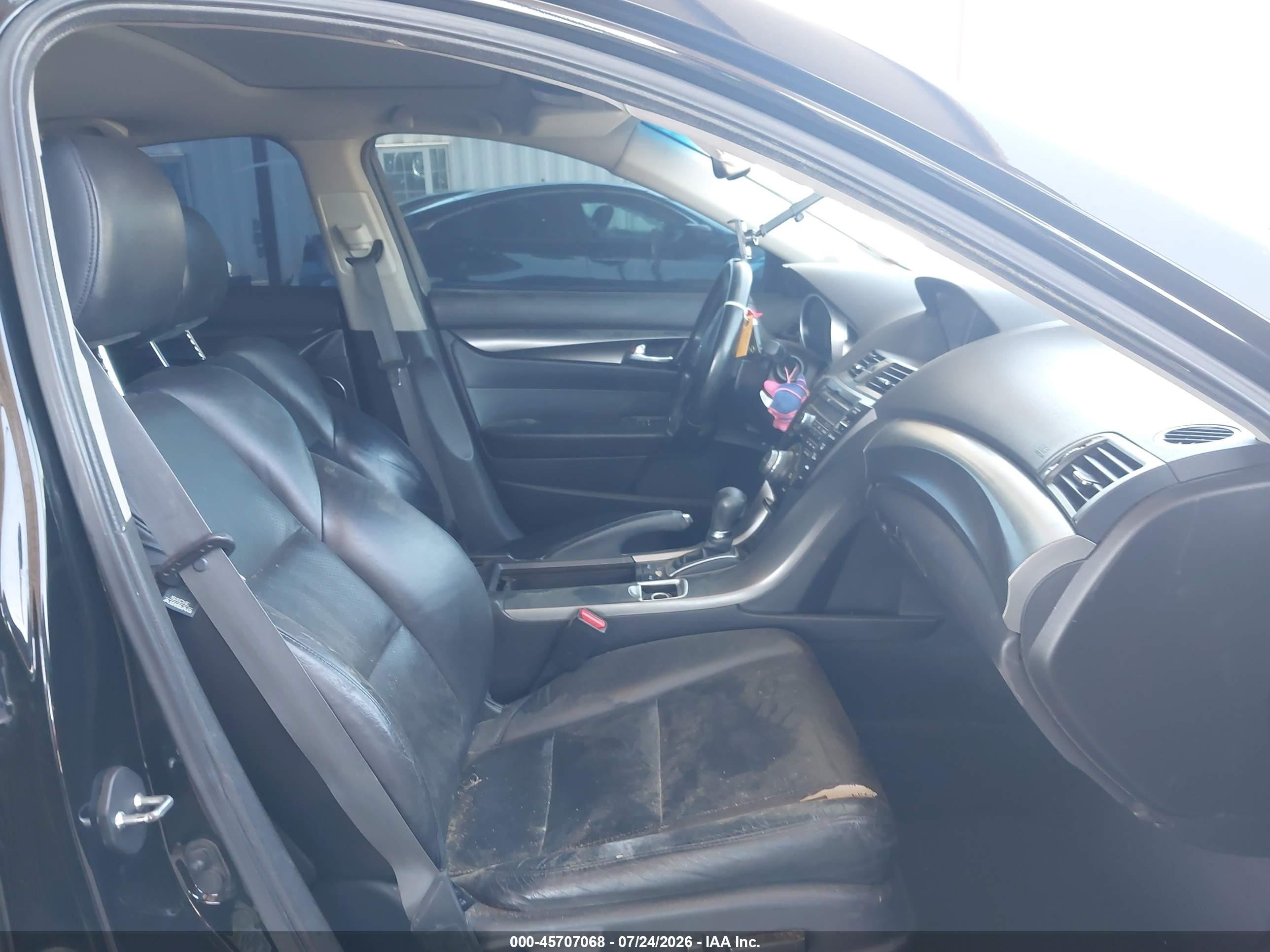 2012 Acura Tl 3.5 Black vin: 19UUA8F53CA017651